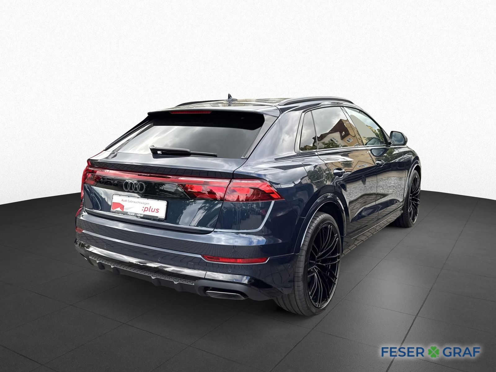 Audi Q8 50 TDI qu 2x S line AHK PANO HuD 360° ABT 23"