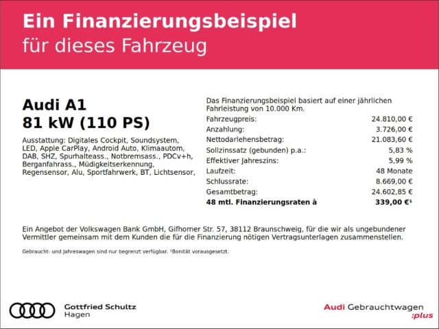 Audi A1 Sportback S line - Samsaru's Car Outlet