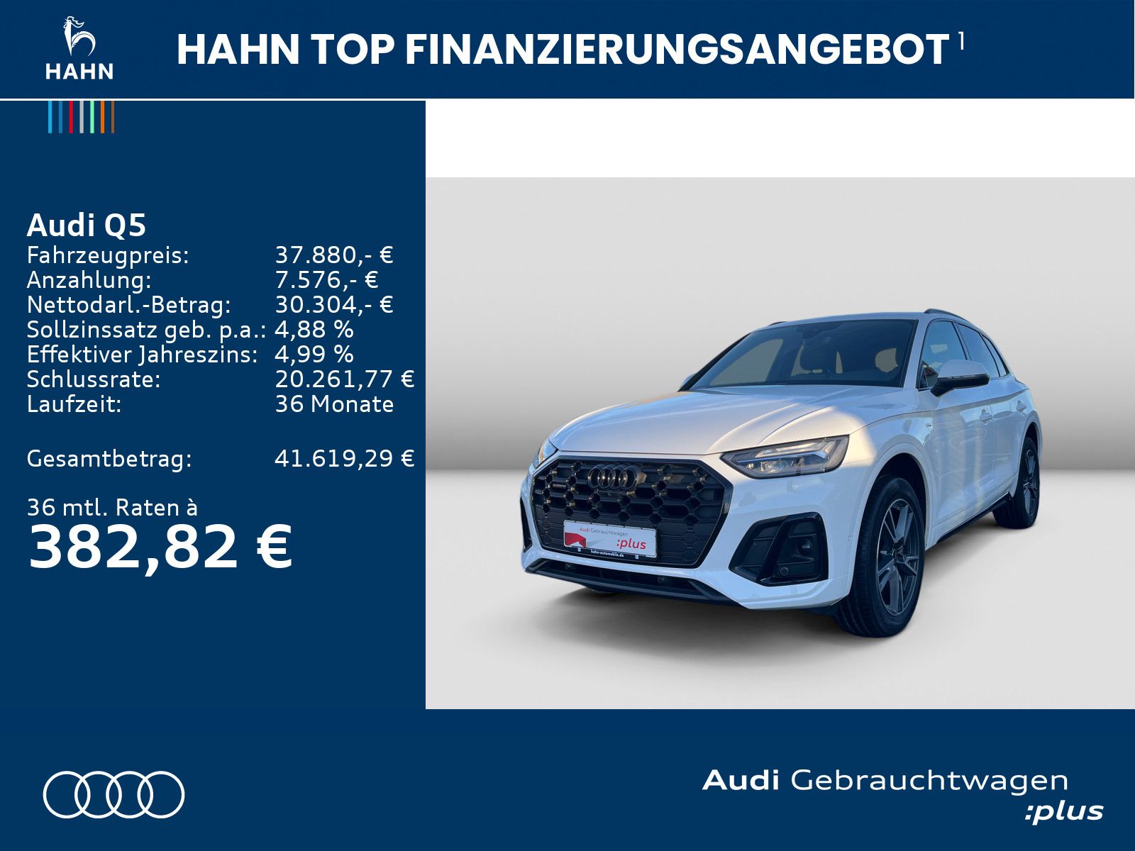 Audi Q5 40TDI quattro S line S-trc AHK 360° Virtual