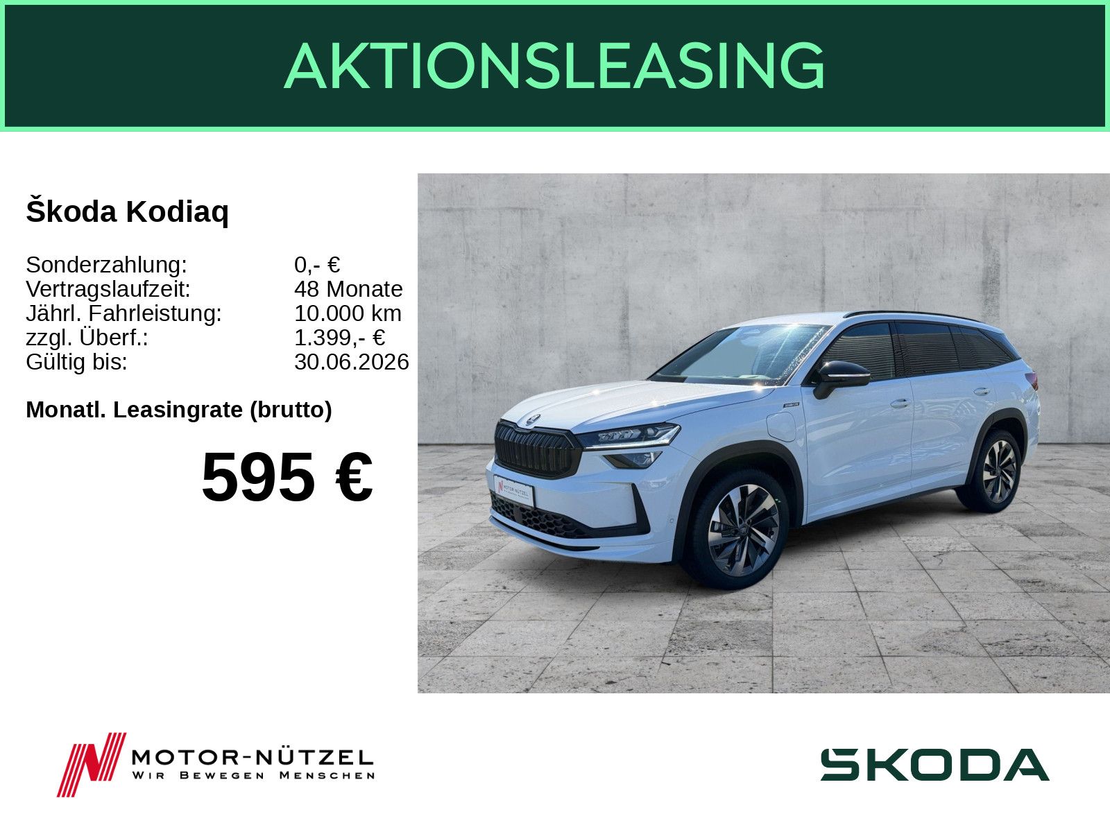 Skoda Kodiaq 1,5 TSI iV SportLine 360° AHK DCC PDC RFK