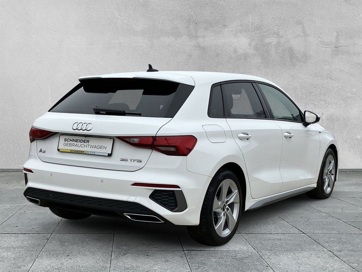 Audi A3 SPORTBACK 35 TFSI S-LINE +LED+SHZ+NAVI+TEMPO+
