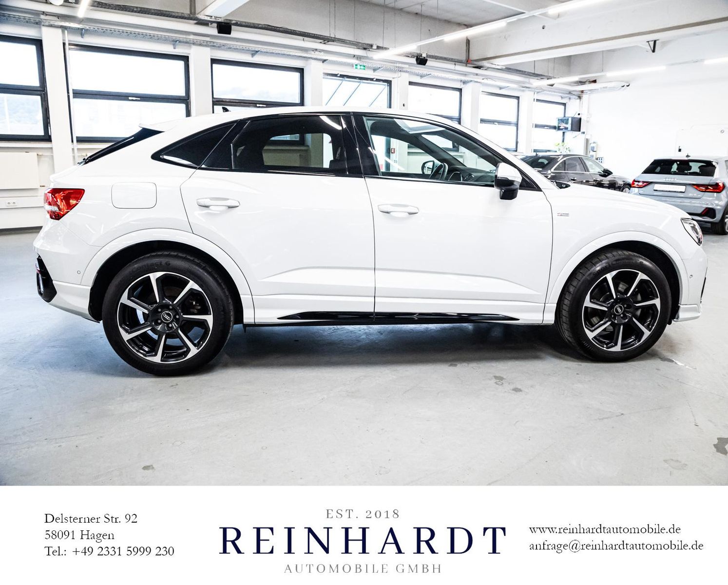 Audi Q3 SPORTBACK 40TFSi Q S LINE BLACK - Samsaru's Car Outlet