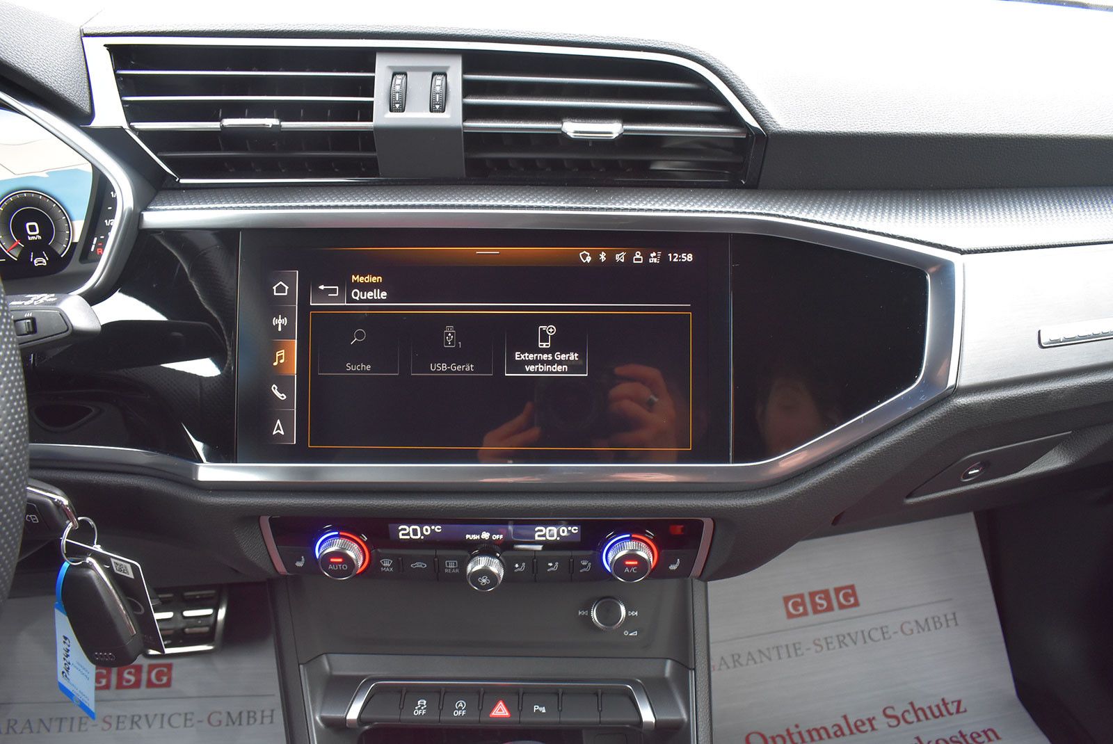 Audi Q3 40 TFSI quattro S-line LED+ACC+Navi+Leder+AHK