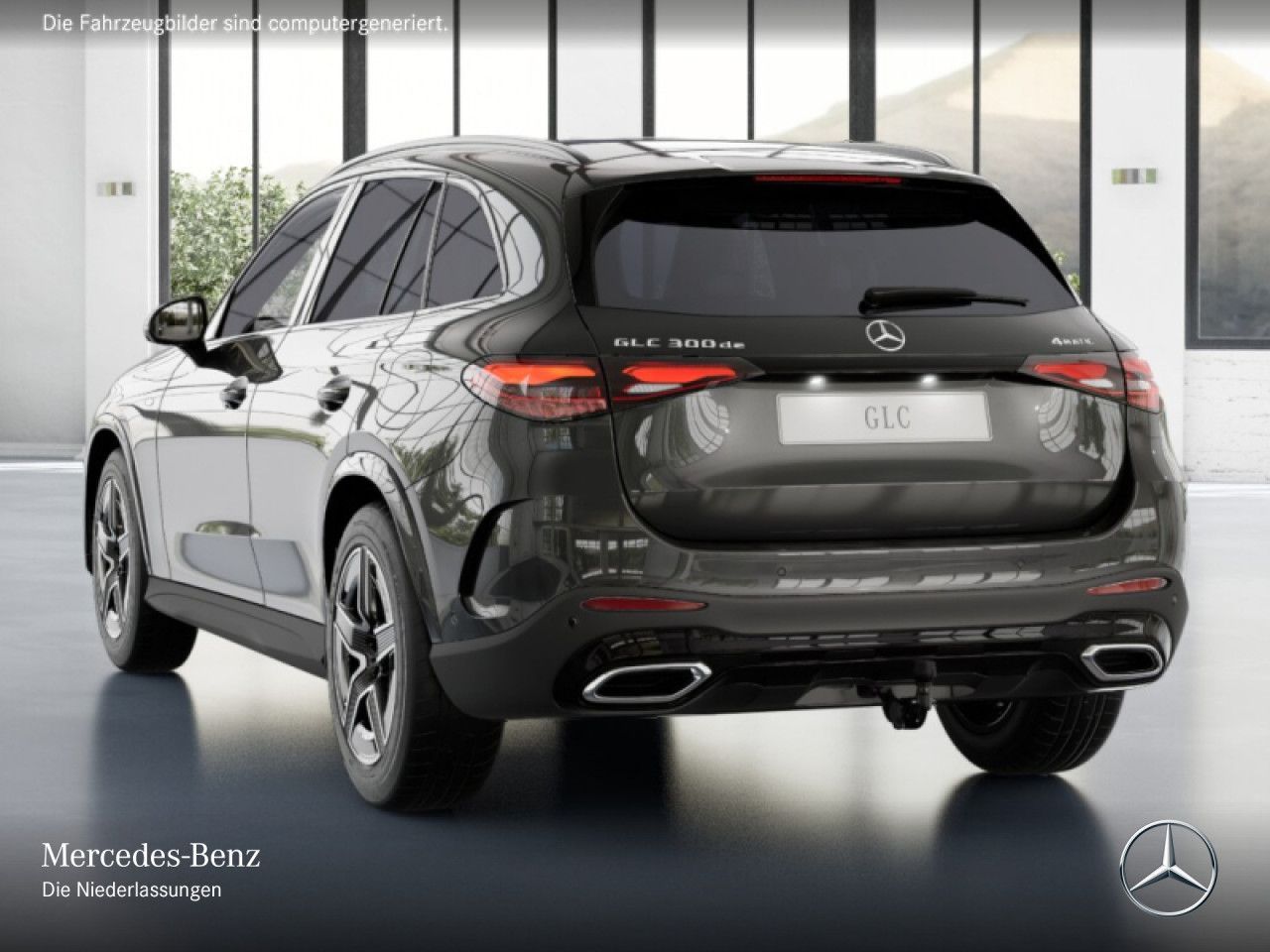 Mercedes-Benz GLC 300 de 4M AMG+NIGHT+PANO+360+AHK+LED+TOTW+9G