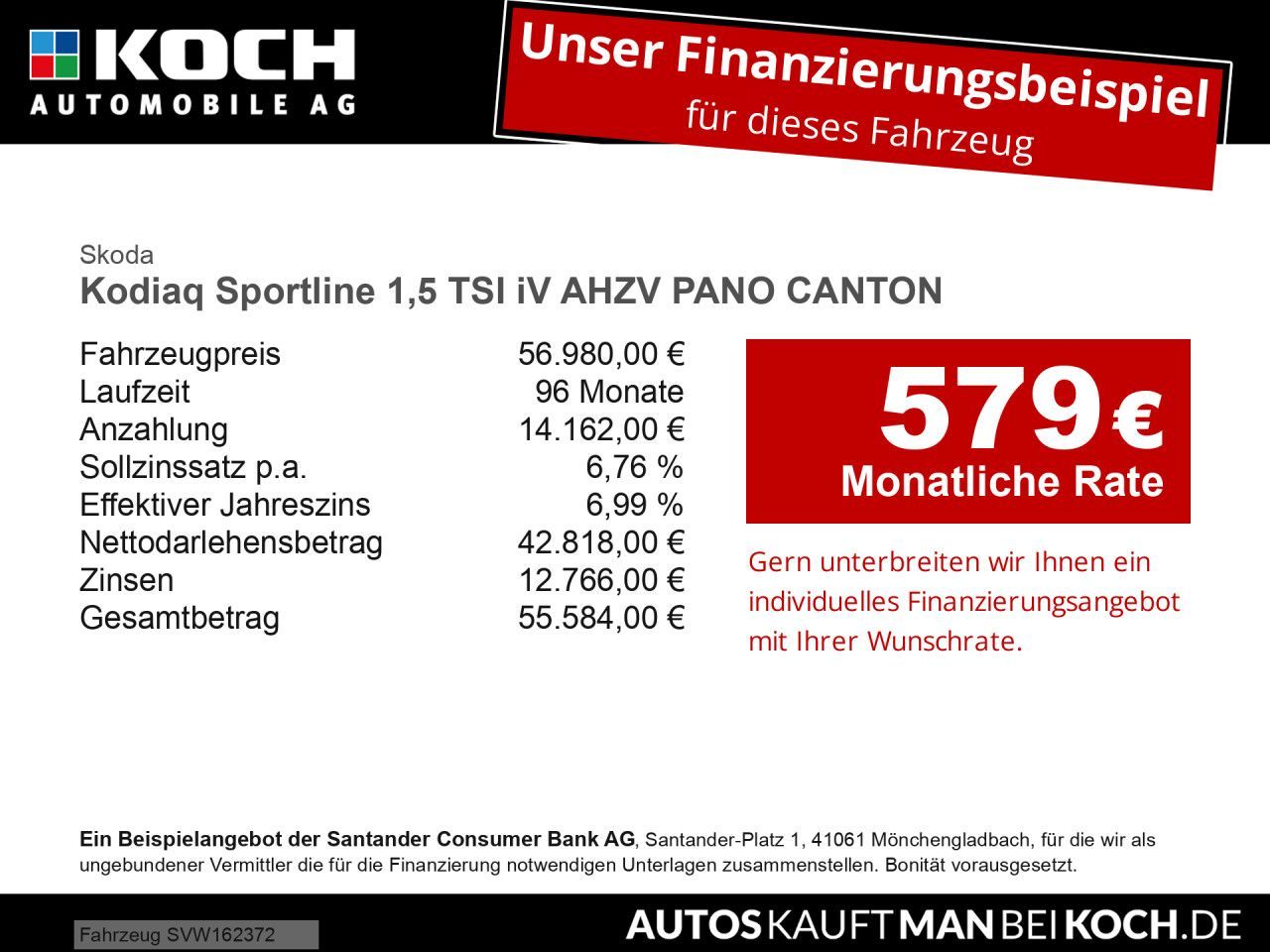 Skoda Kodiaq Sportline 1,5 TSI iV AHK PANO CANTON