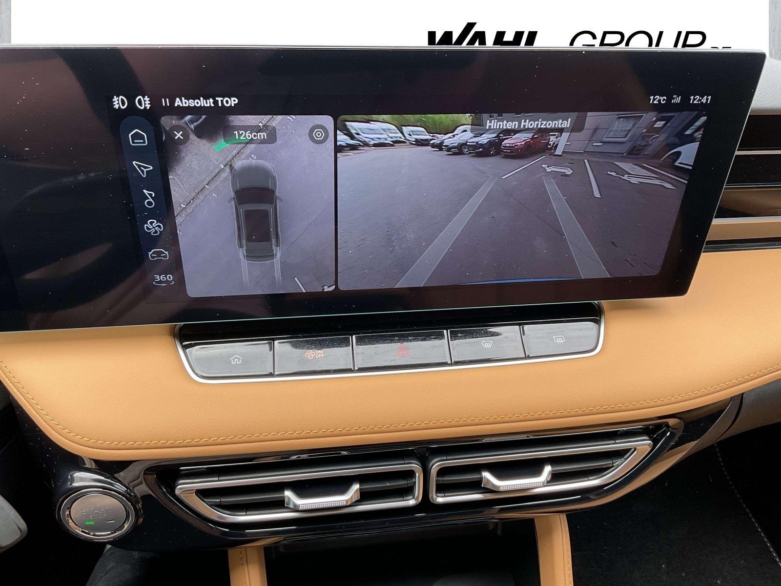 MG HS PHEV LUX MY24 ABS ESP SERVO Wegfahrsperre