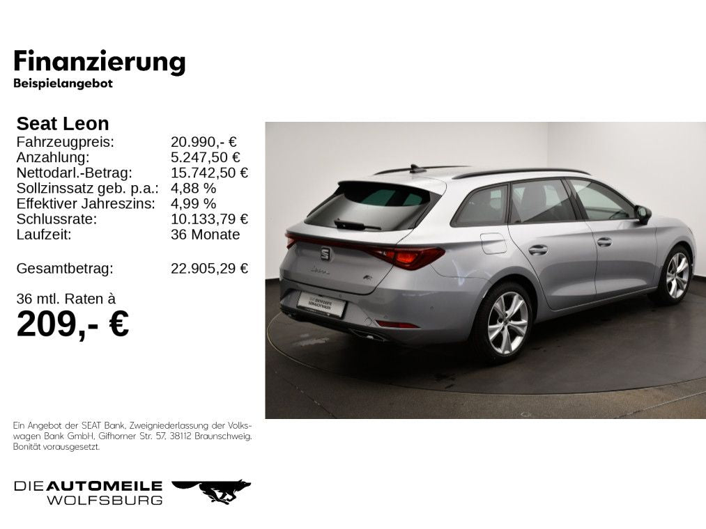 Seat Leon ST FR 2.0 TDI DSG LED/AHK