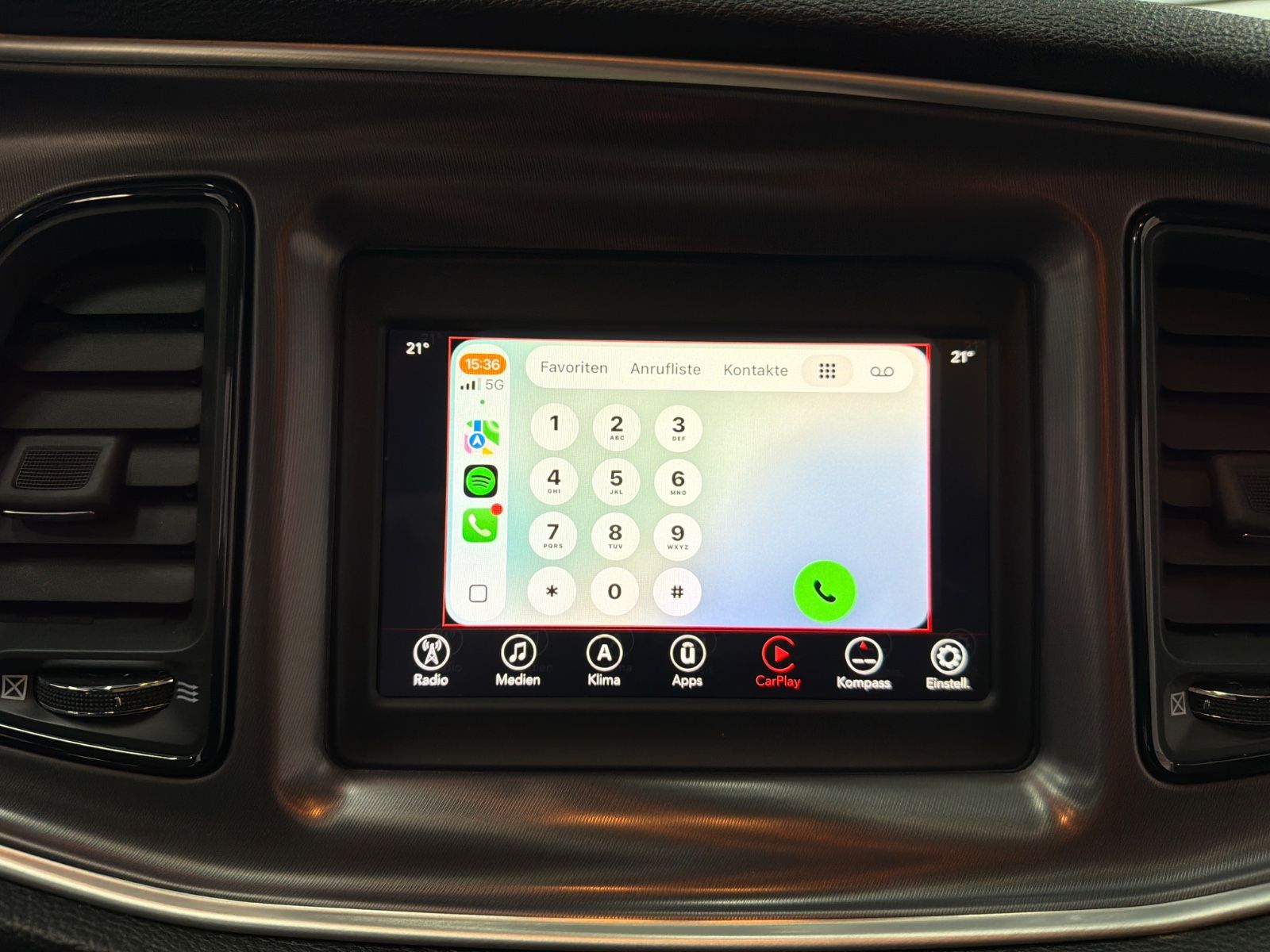 Dodge Challenger R/T 5.7 V8/Octane-Red/Carplay/20"
