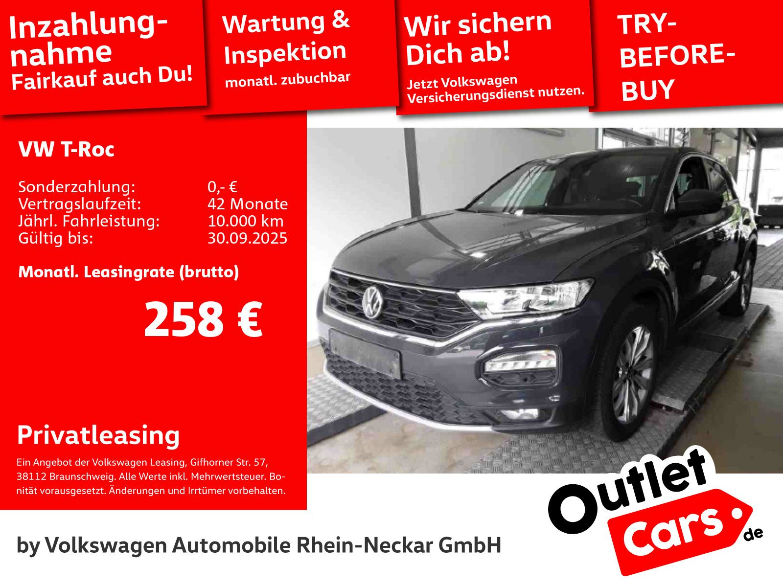 Volkswagen T-Roc 1.5 TSI Sport - Samsaru's Car Outlet