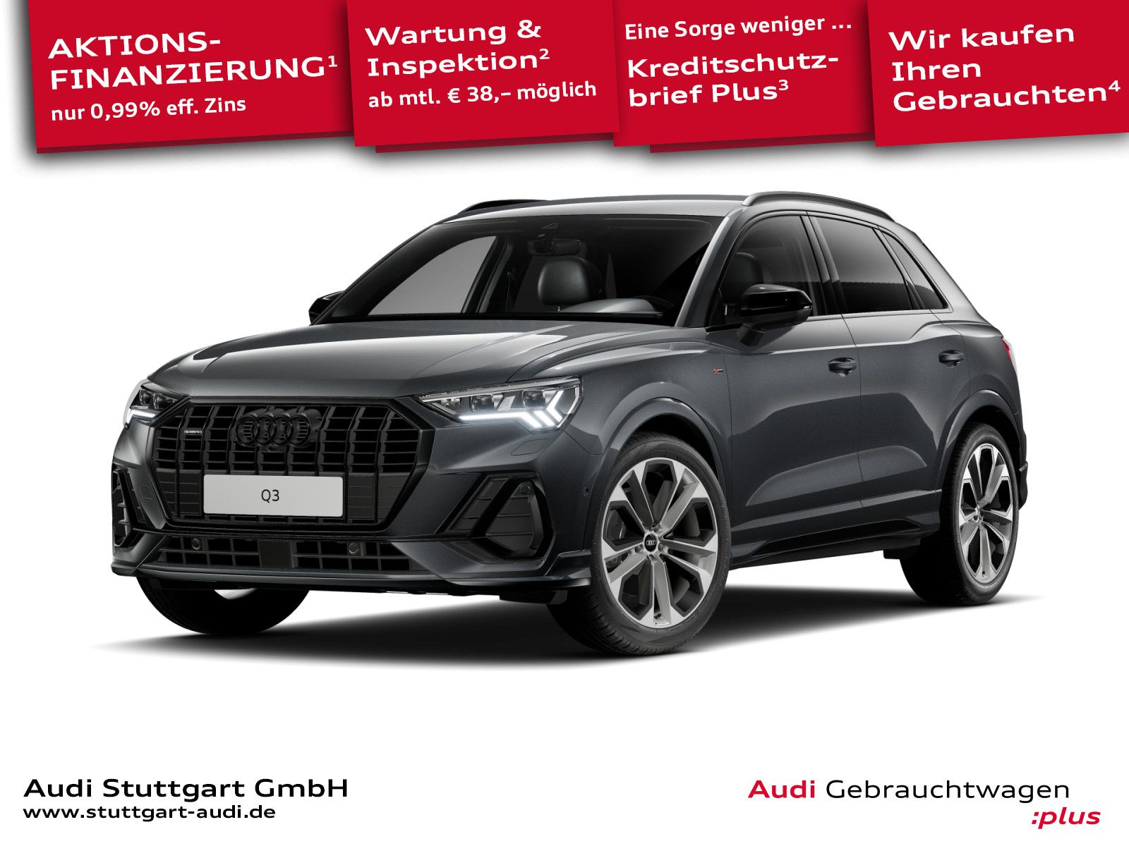 Audi Q3 SUV S line 40 TDI quattro S tronic