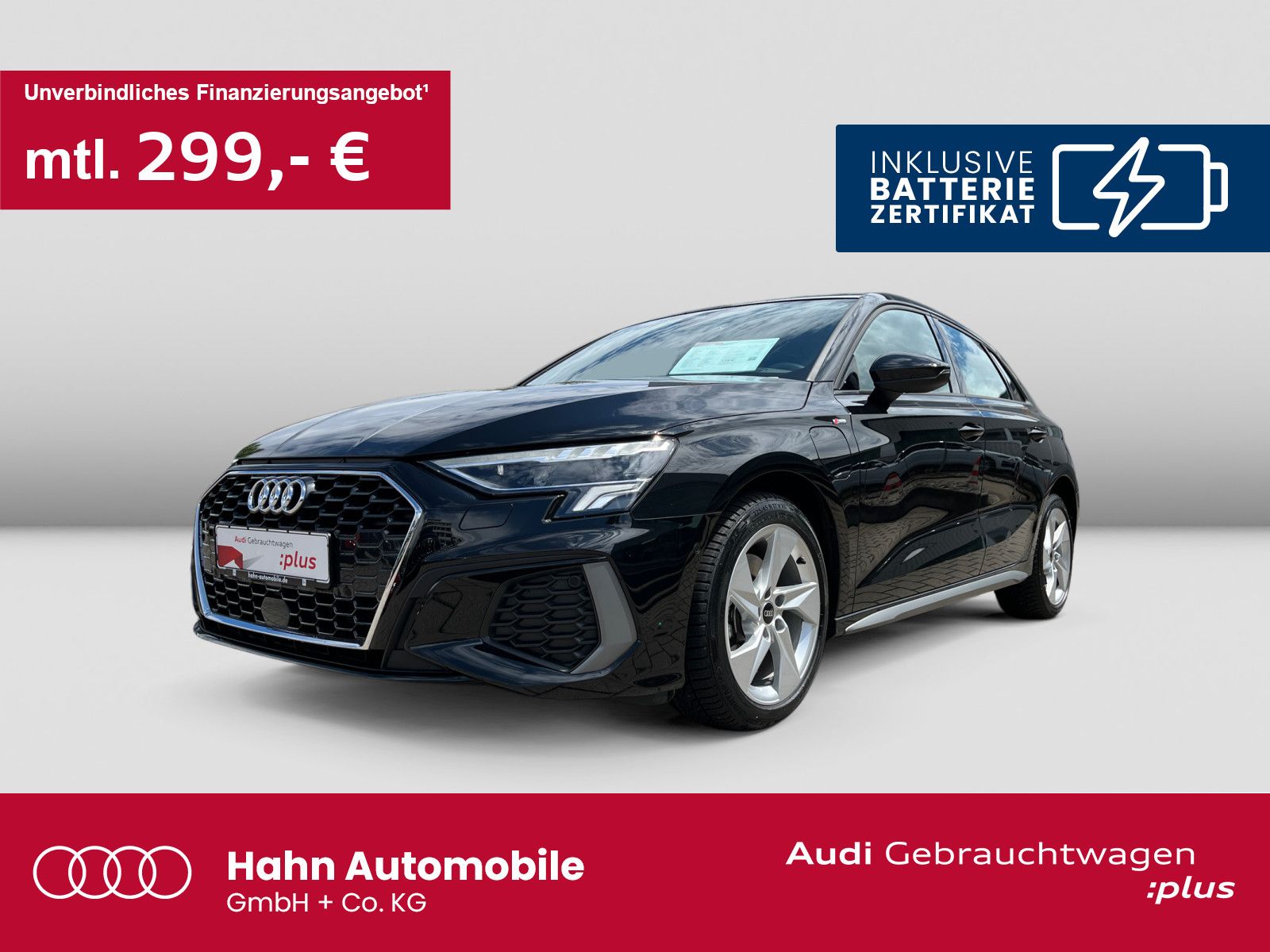Audi A3 Sportback 40 TFSIe S tronic S line - Samsaru's Car Outlet