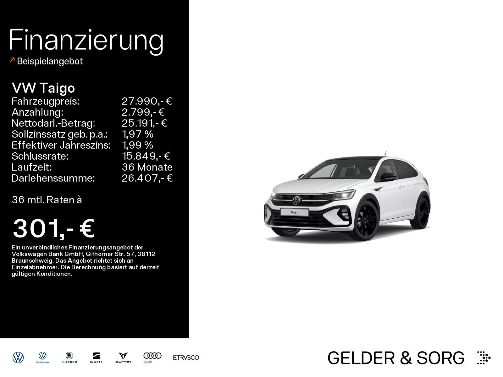 Volkswagen Taigo R-Line 1.5 TSI - Samsaru's Car Outlet