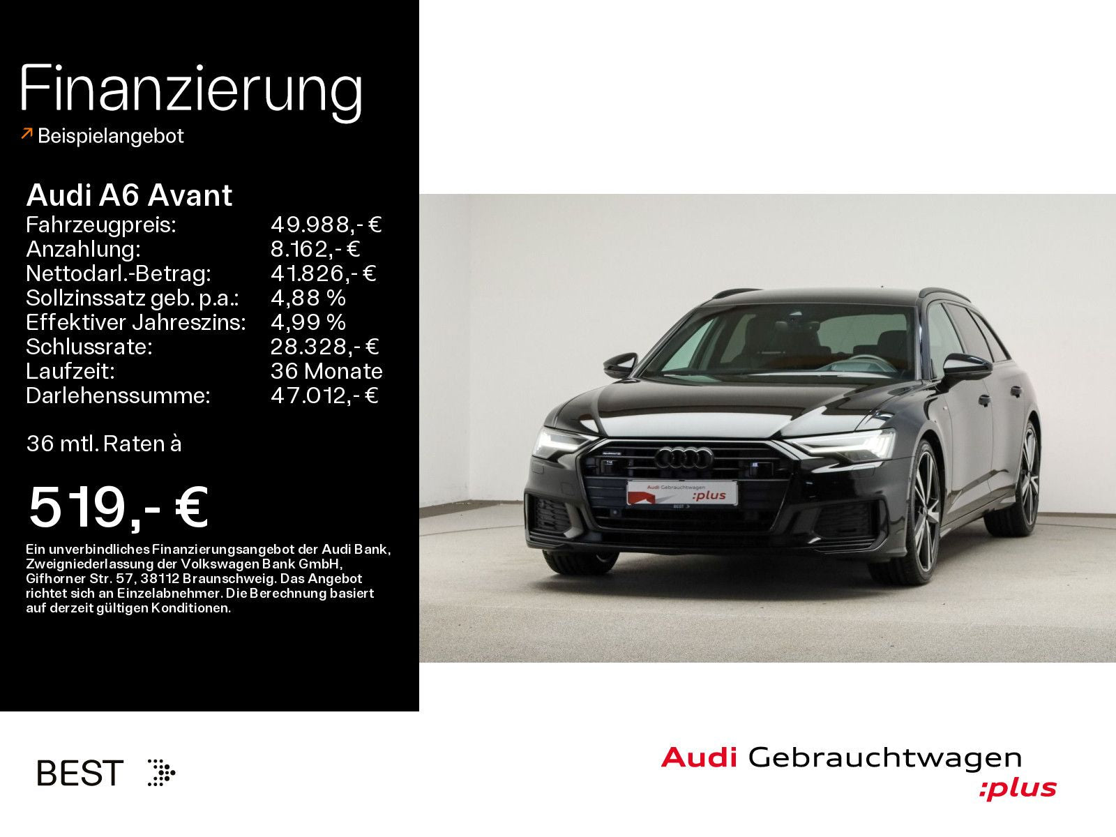 Audi A6 Avant 50 TDI quattro S line - Samsaru's Car Outlet