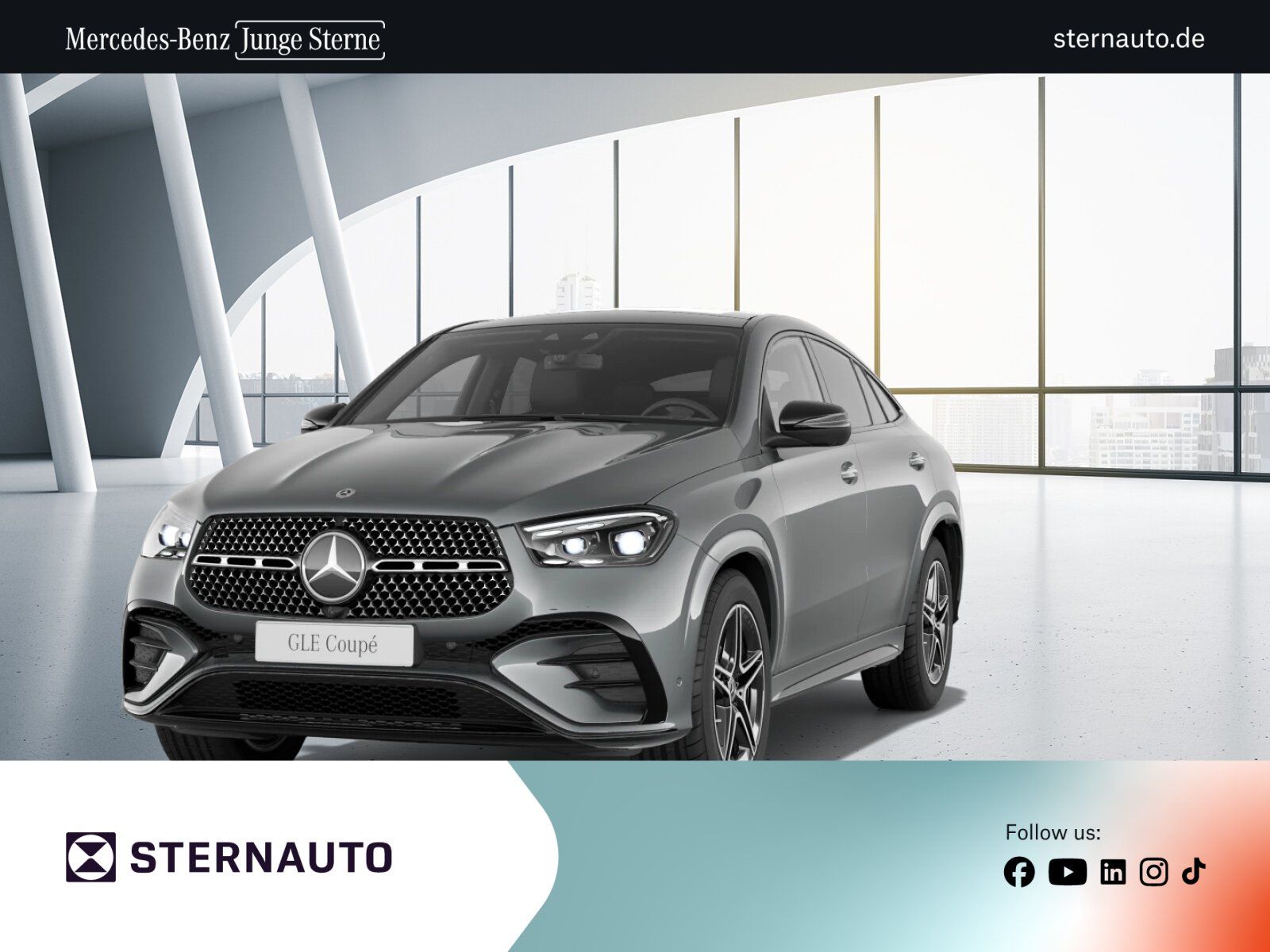 Mercedes-Benz GLE 300 d 4M Coupé AMG Standheiz Pano Airm Night