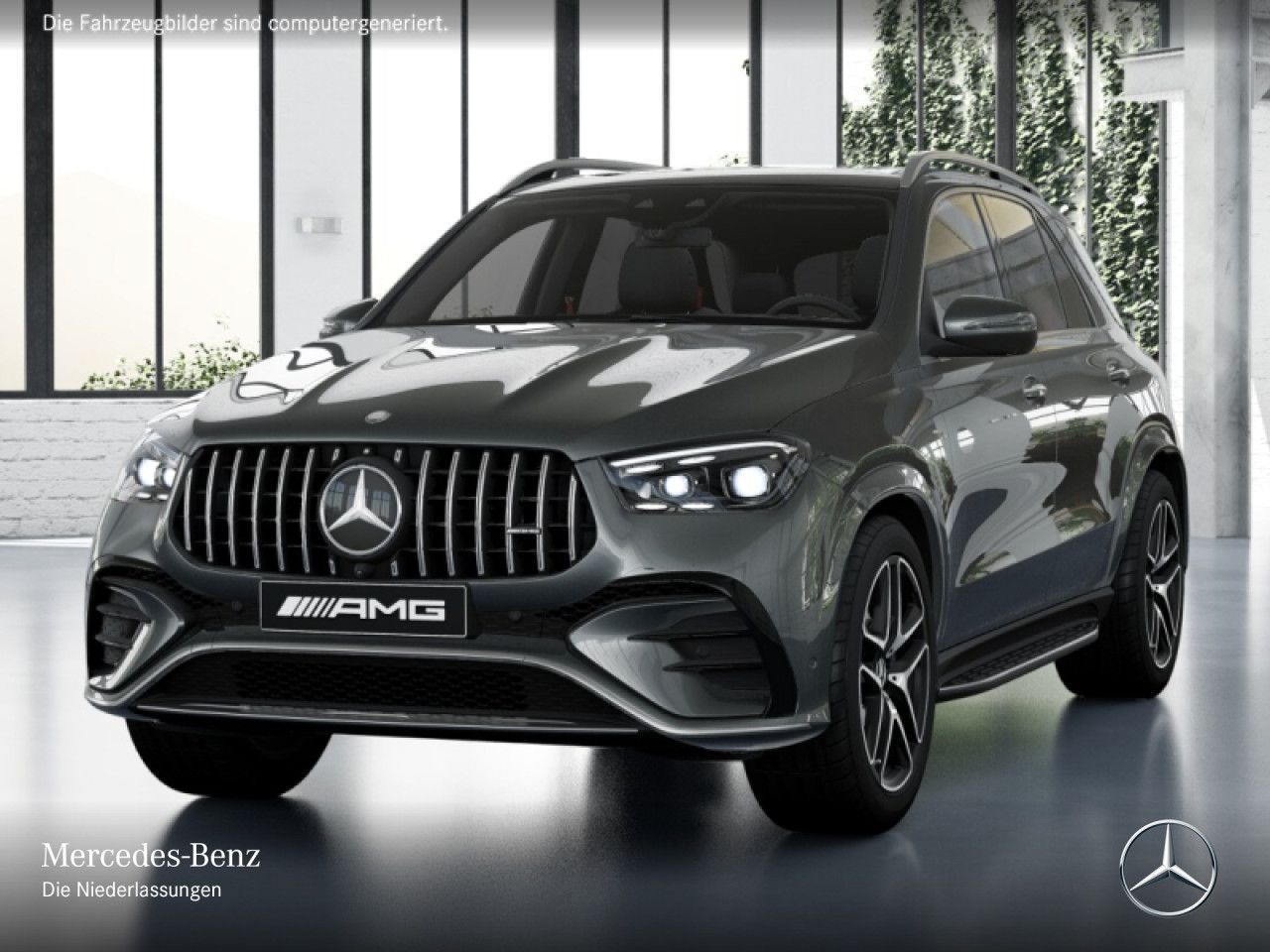 Mercedes-Benz GLE 53 4M PANO+360+AHK+MULTIBEAM+21"+SPUR+TOTW