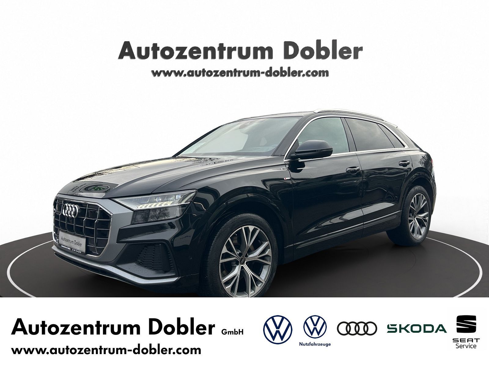 Audi Q8 50 TDI quattro AHK Allradlenkung S-Line Navi