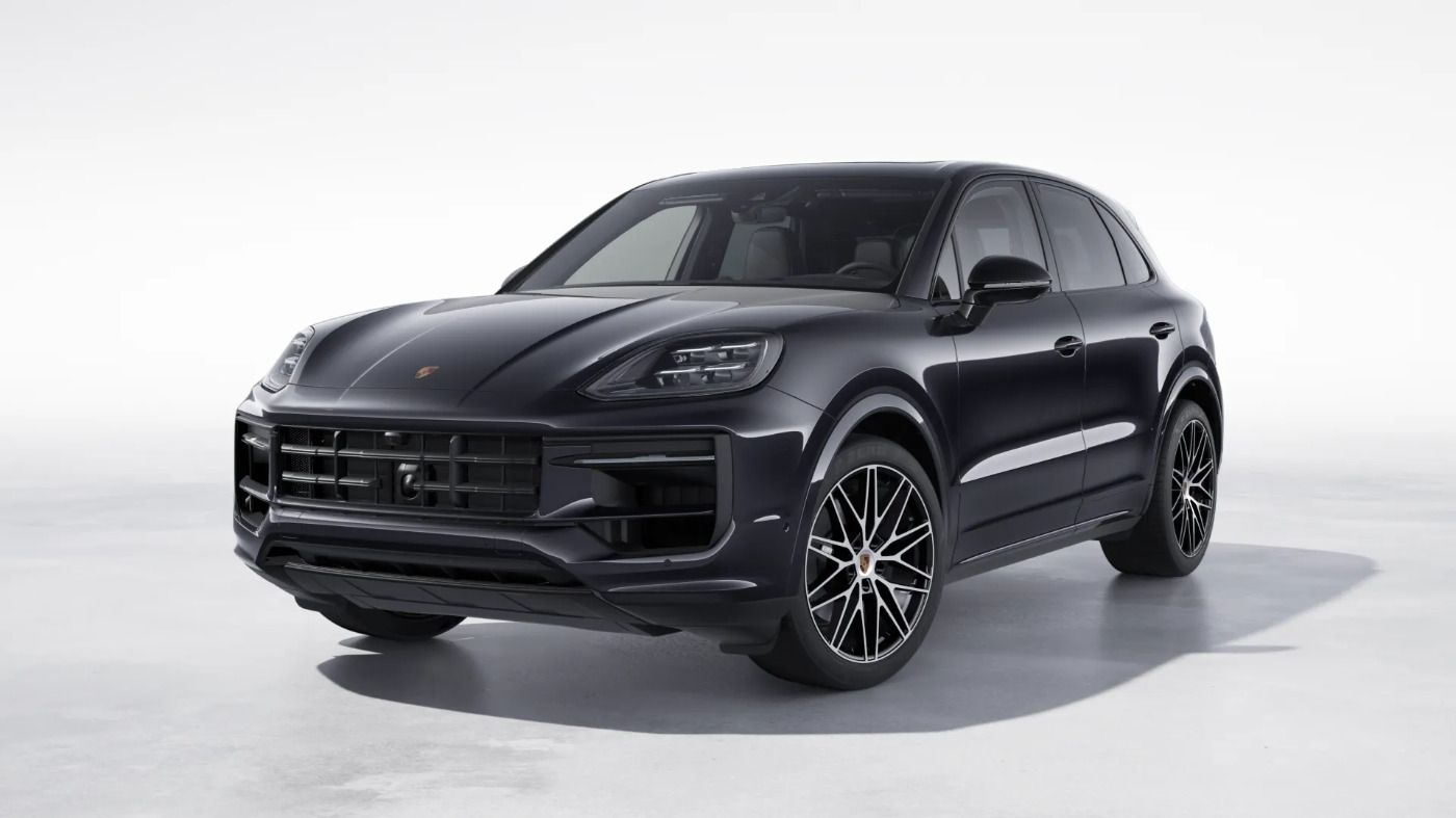 Porsche Cayenne Black Edition | Beifahrerdisplay |