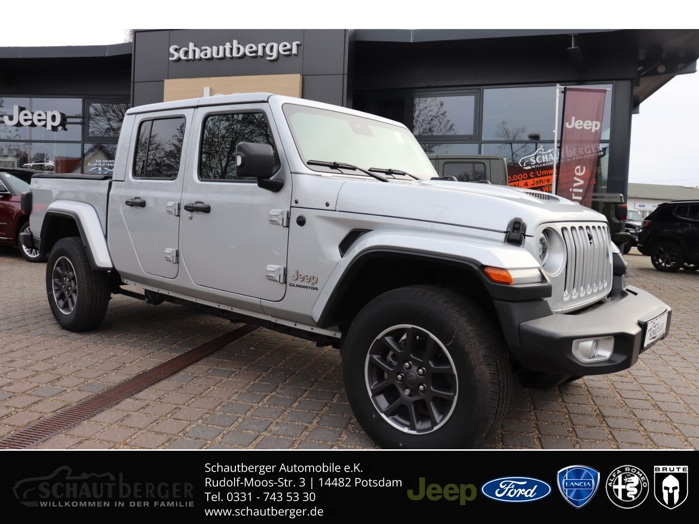 Jeep Gladiator Overland 4WD AHK, 3,5t AHK