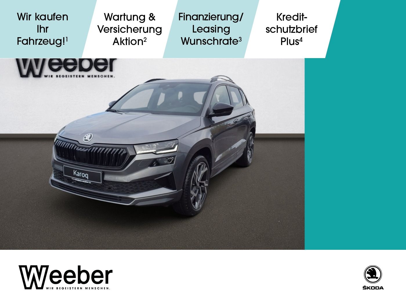 Skoda KAROQ 2.0 TSI 4x4 DSG Sportline Panodach AHK