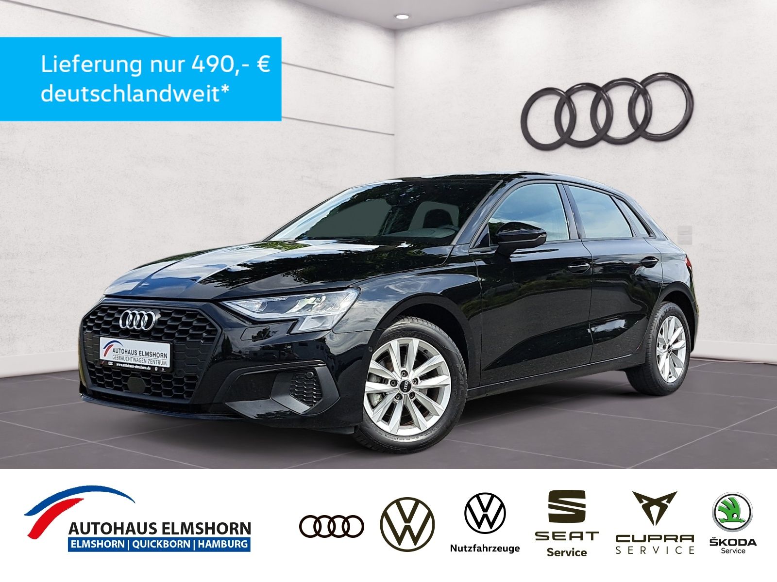 Audi A3 Sportback 35 TDI S tronic NAV APP GRA DAB PDC