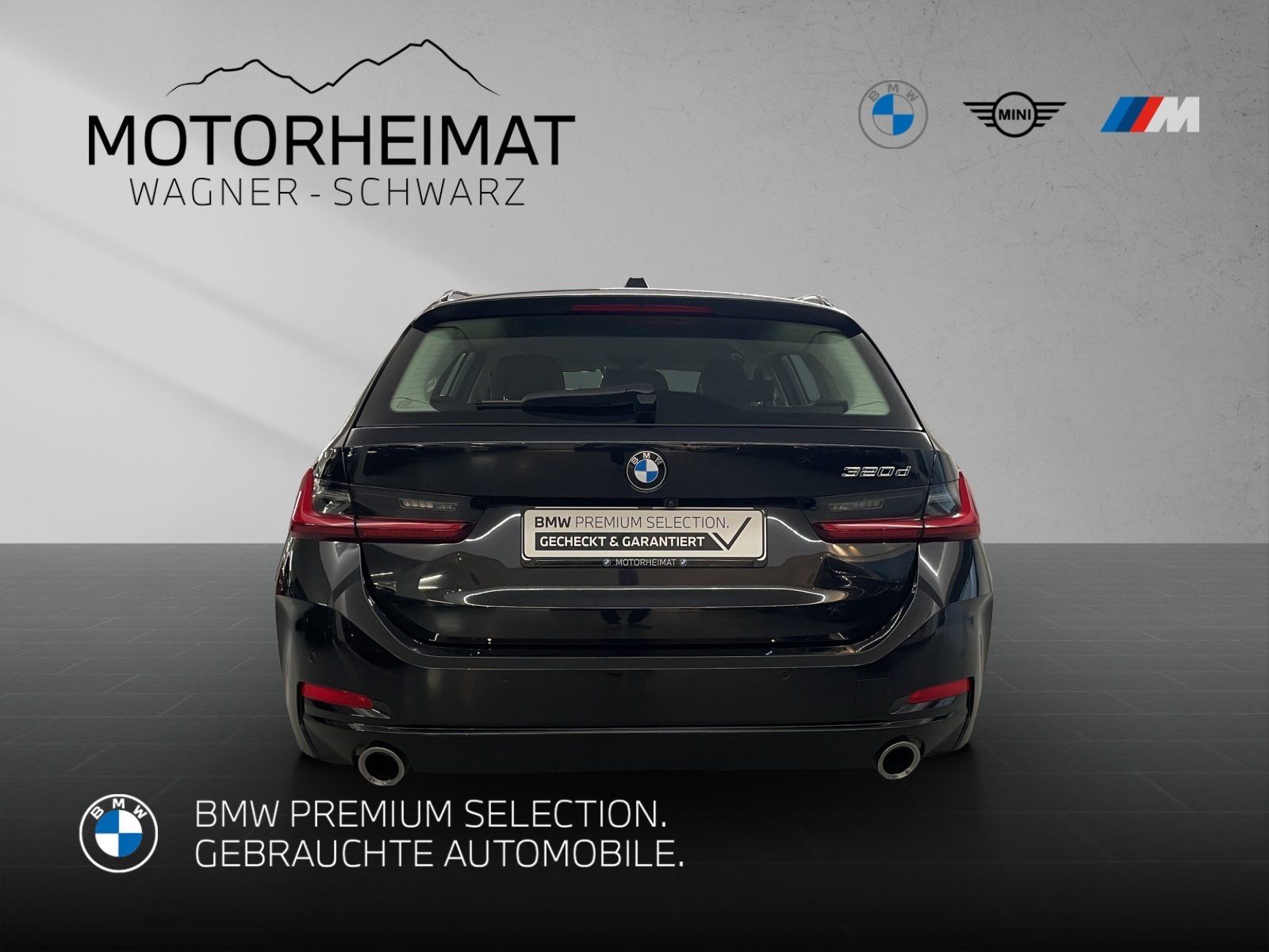 BMW 320d Touring AHK 360° ACC Standhzg Service Incl.