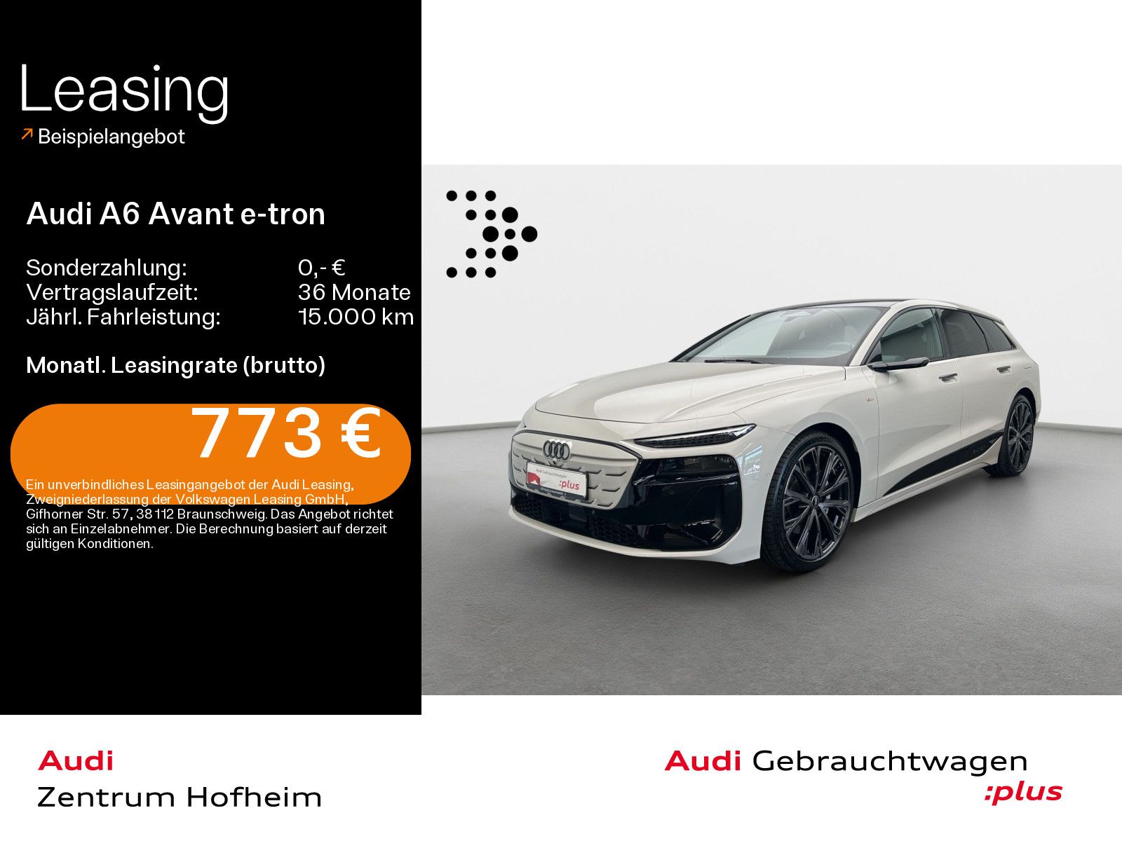 Audi A6 Avant e-tron qu S line edition one*Air*B&O*AR