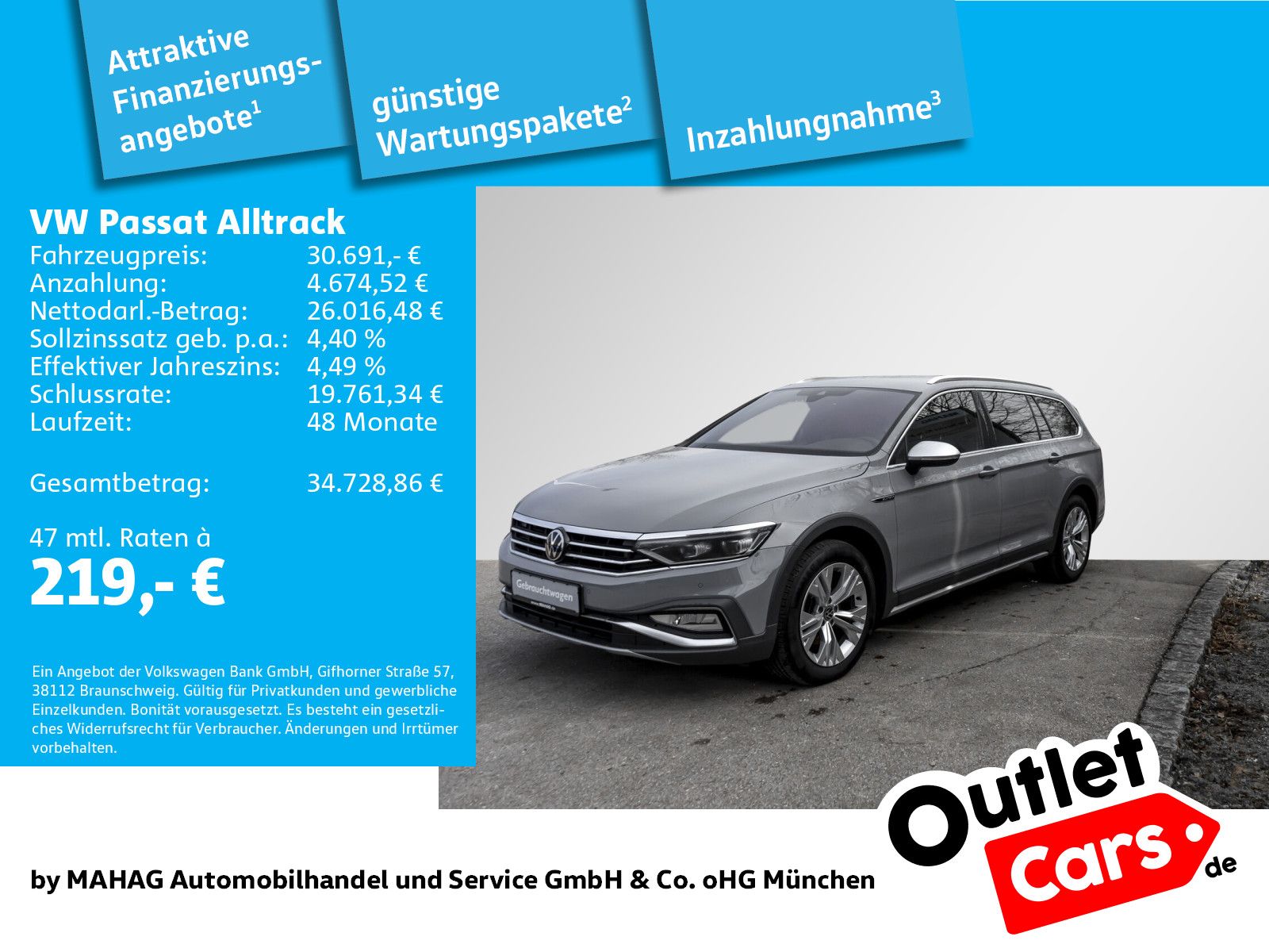 Volkswagen Passat Alltrack 2.0 TDI 4mot Navi IQ.LIGHT AHK R