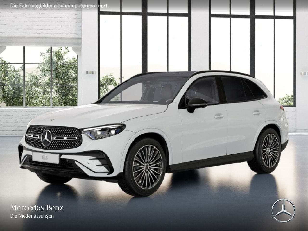 Mercedes-Benz GLC 200 4M AMG+NIGHT+PANO+360+AHK+BURMESTER+TOTW