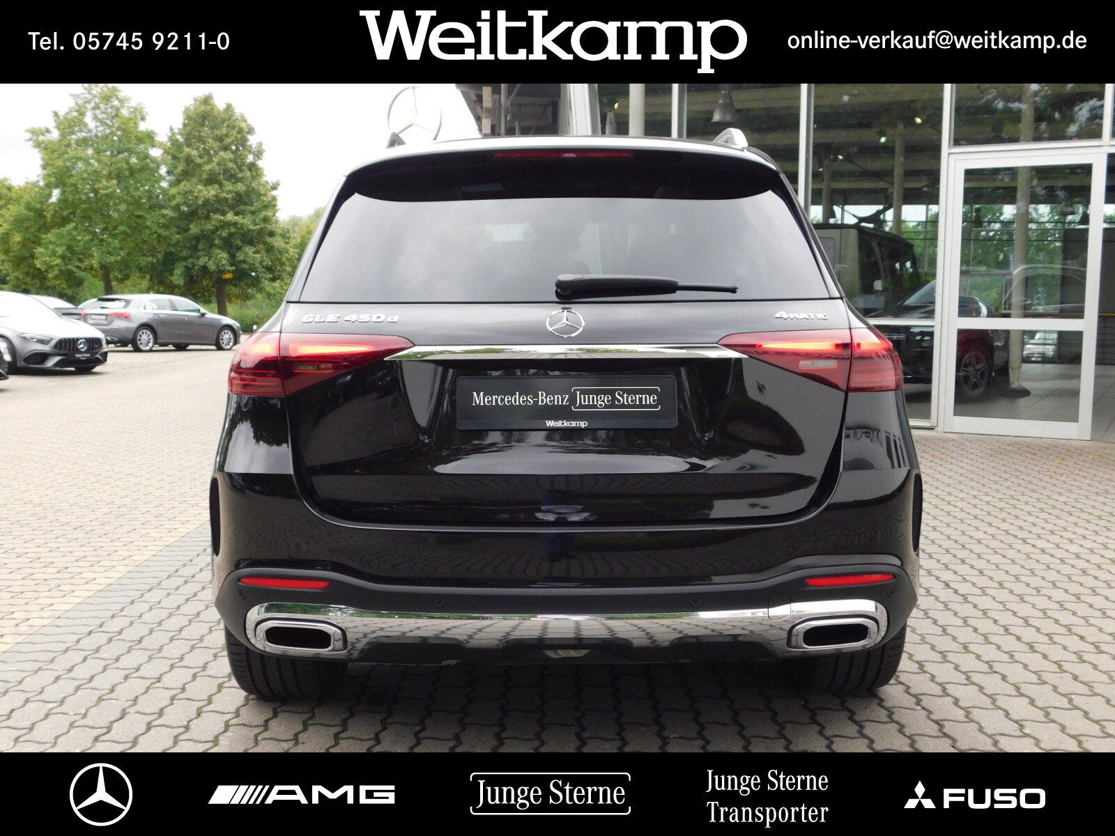 Mercedes-Benz GLE 450 d 4M AMG+Panorama+AHK+360°+Memory+Burm.