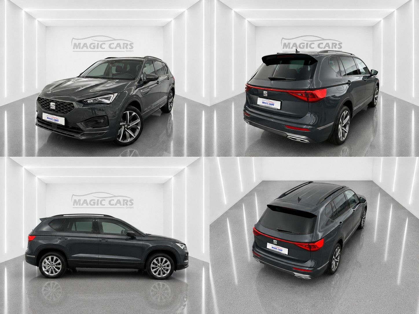 Seat Tarraco FR 4Drive*Pano-Dach*AHK*Leder*Drive*Cam.