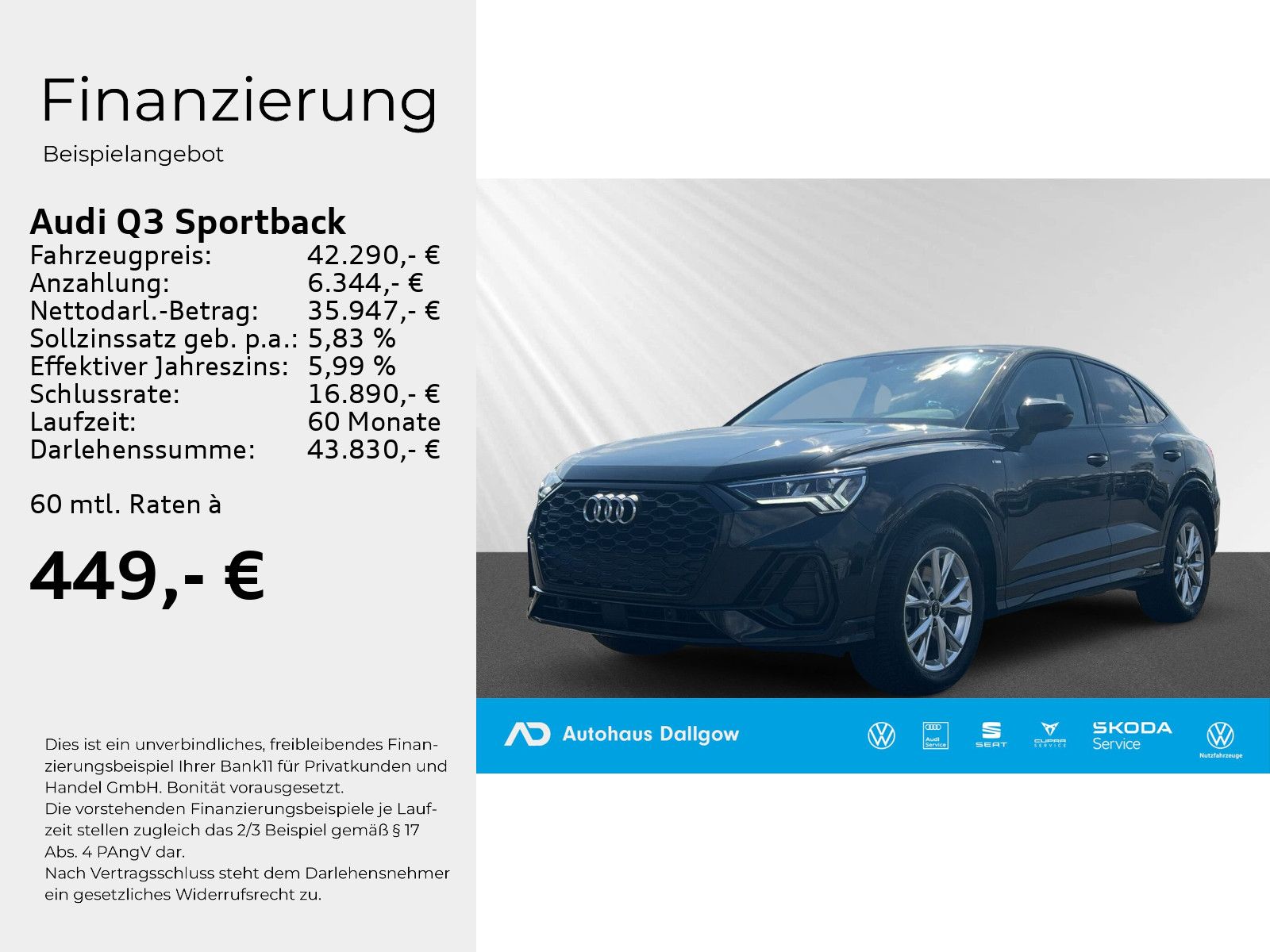 Audi Q3 Sportback S line 45TFSI quattro - Samsaru's Car Outlet