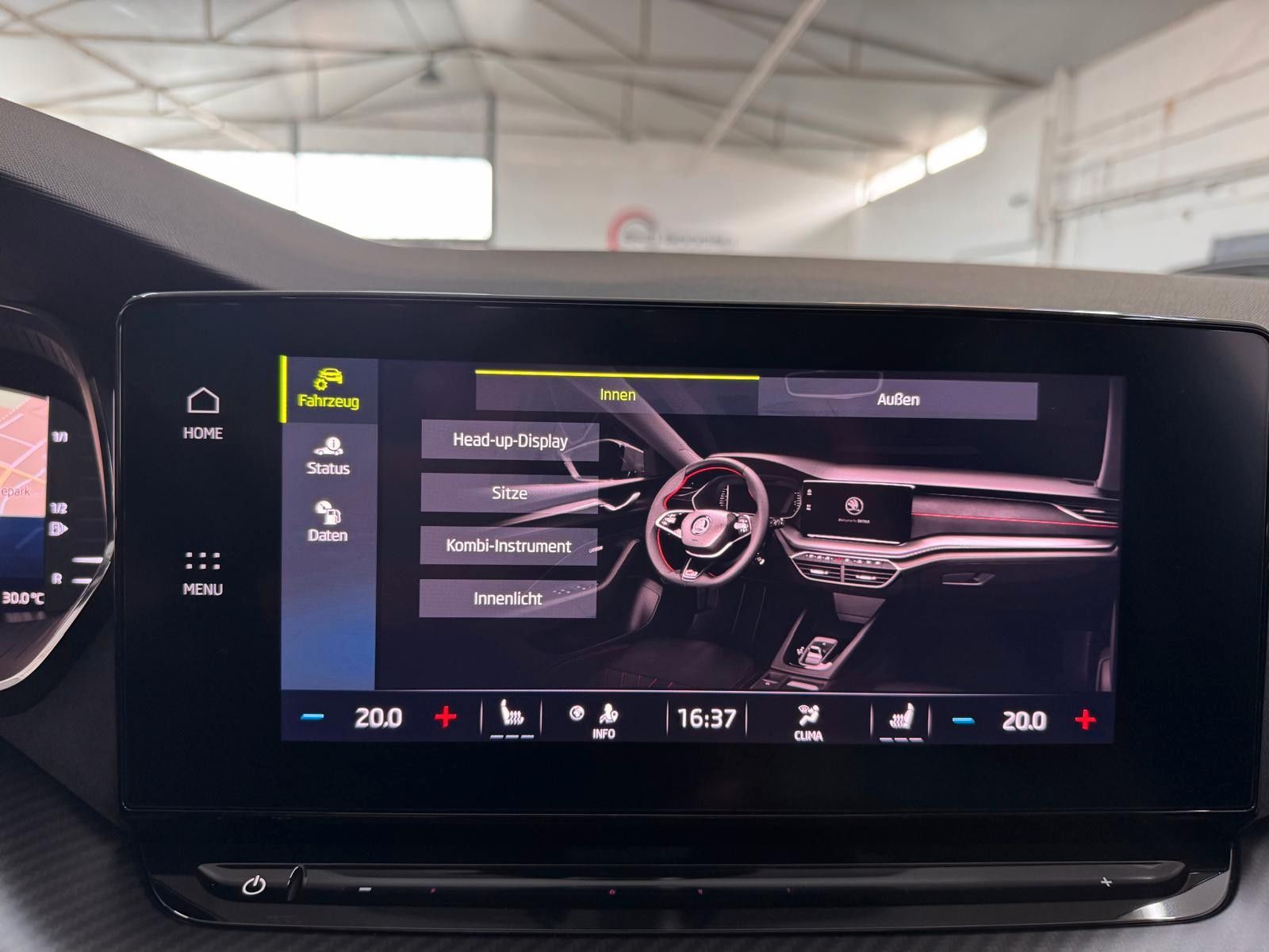 Skoda RS 4x4 PANO/HUD/360°/AHK/MASS/AMB/ACC/TRA.P.