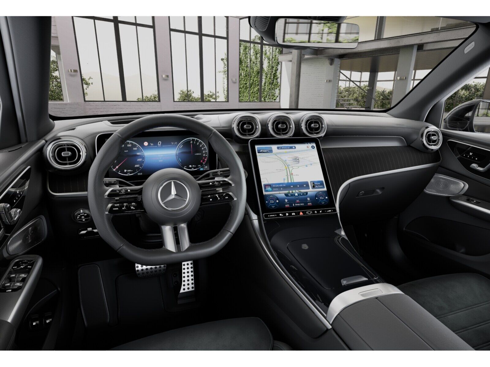 Mercedes-Benz GLC 400 e 4M , AMG BURM NIGHT MEMO 360 AHK DISTR