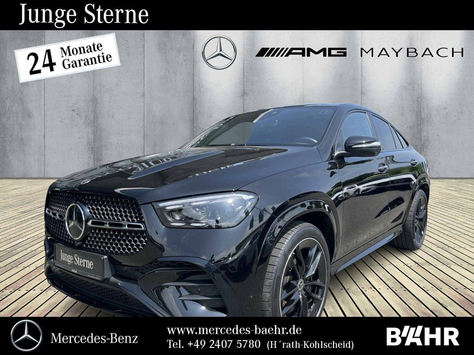 Mercedes-Benz GLE 450 d 4M Coupé AMG+Night/Pano/AHK/Airmatic