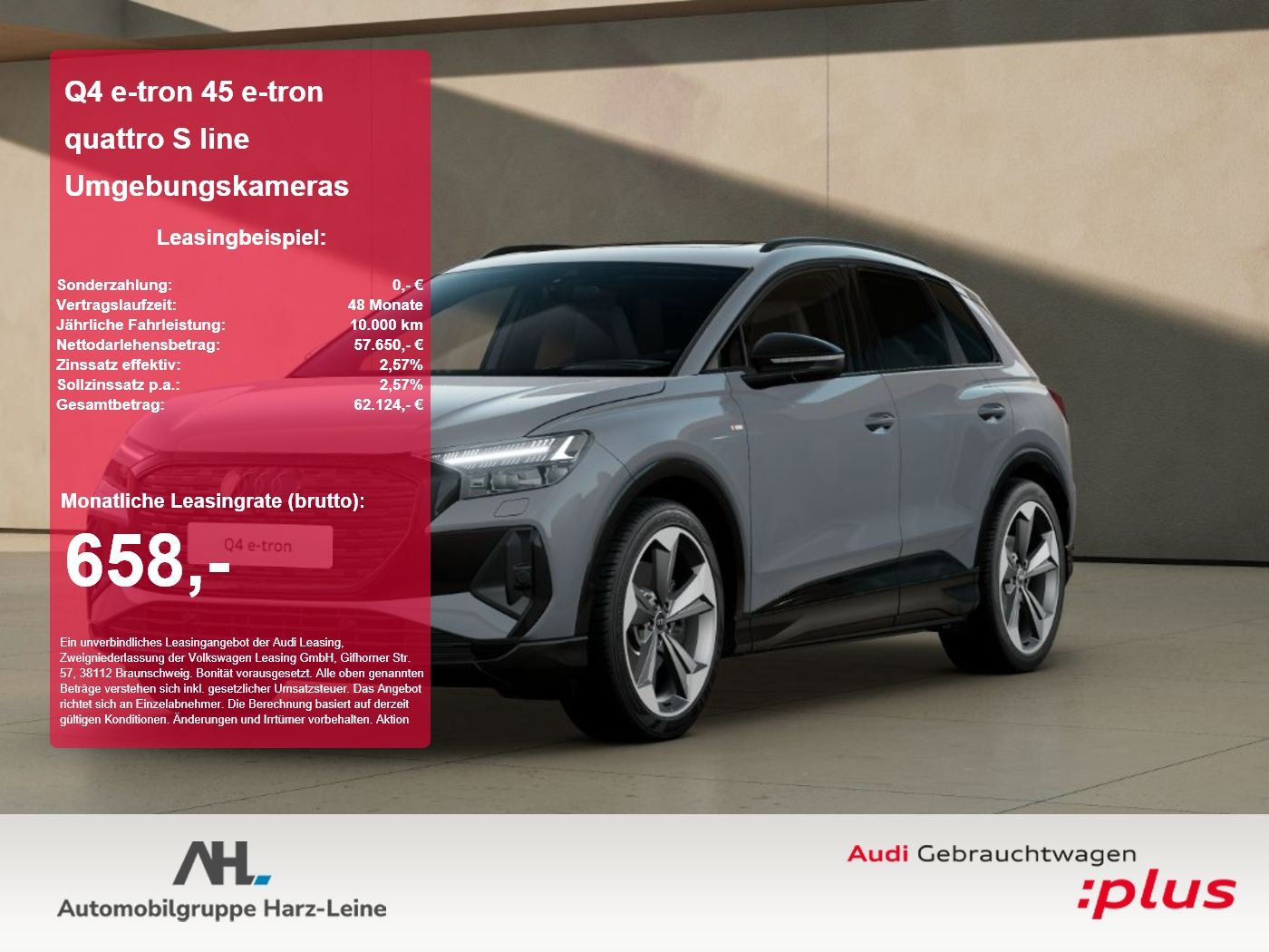 Audi Q4 e-tron 45 e-tron quattro S line Umgebungskame