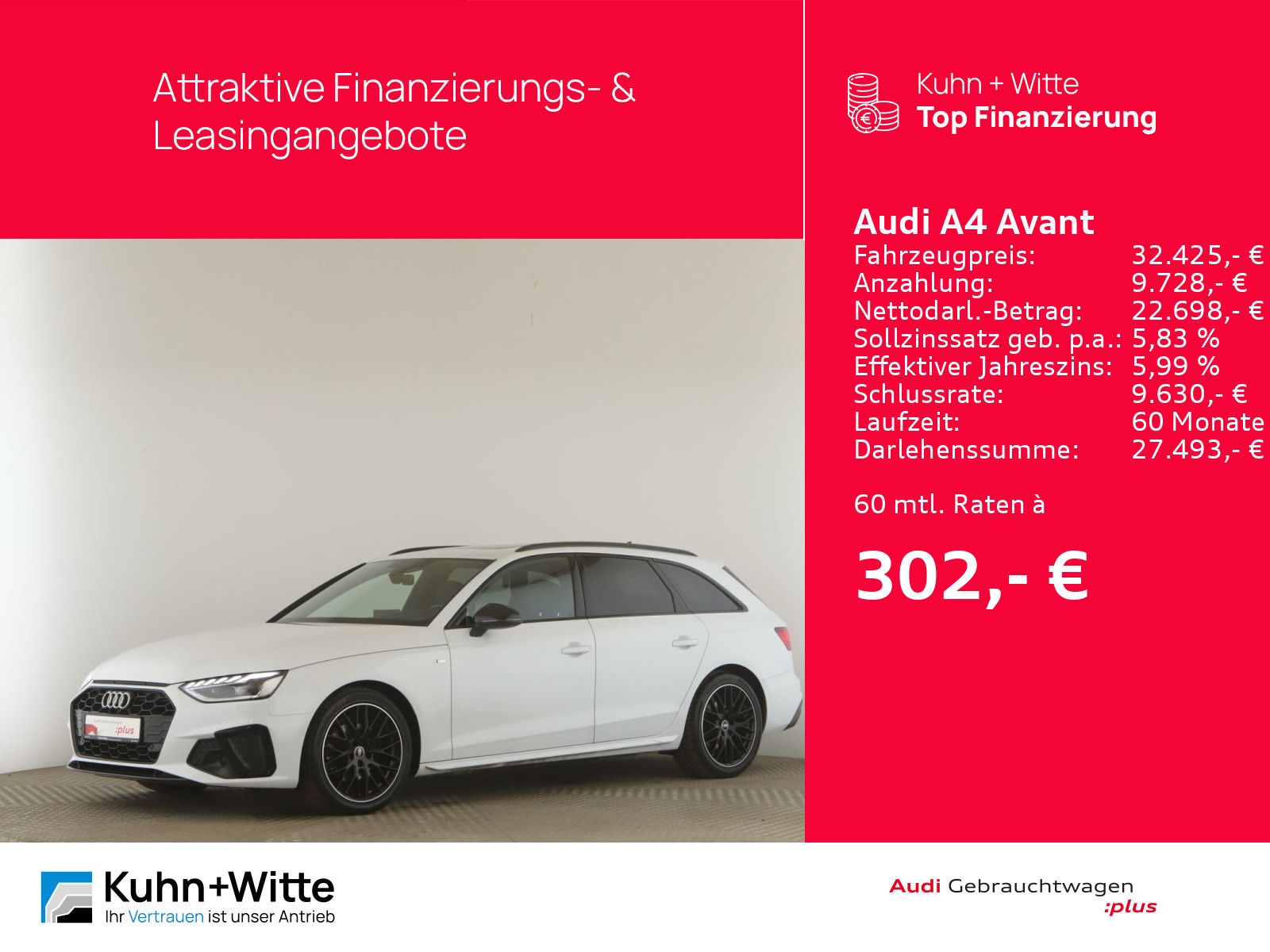 Audi A4 Avant 35 TDI S line - Samsaru's Car Outlet