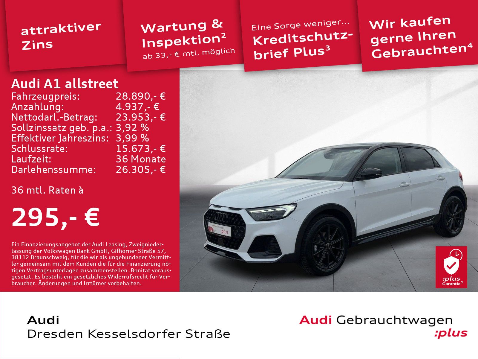 Audi A1 allstreet 30 TFSI - Samsaru's Car Outlet