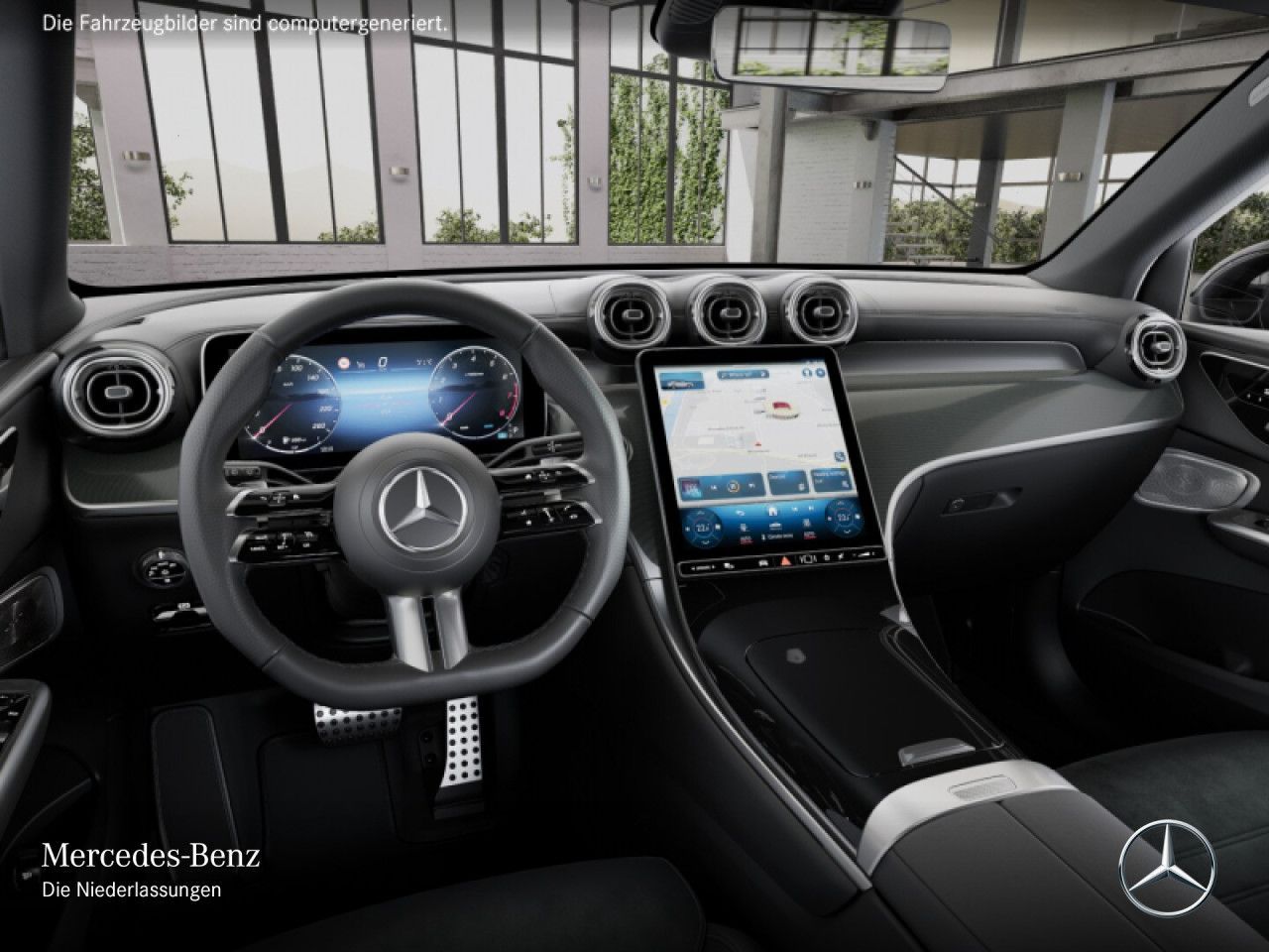 Mercedes-Benz GLC 200 4M AMG+NIGHT+PANO+360+AHK+BURMESTER+TOTW