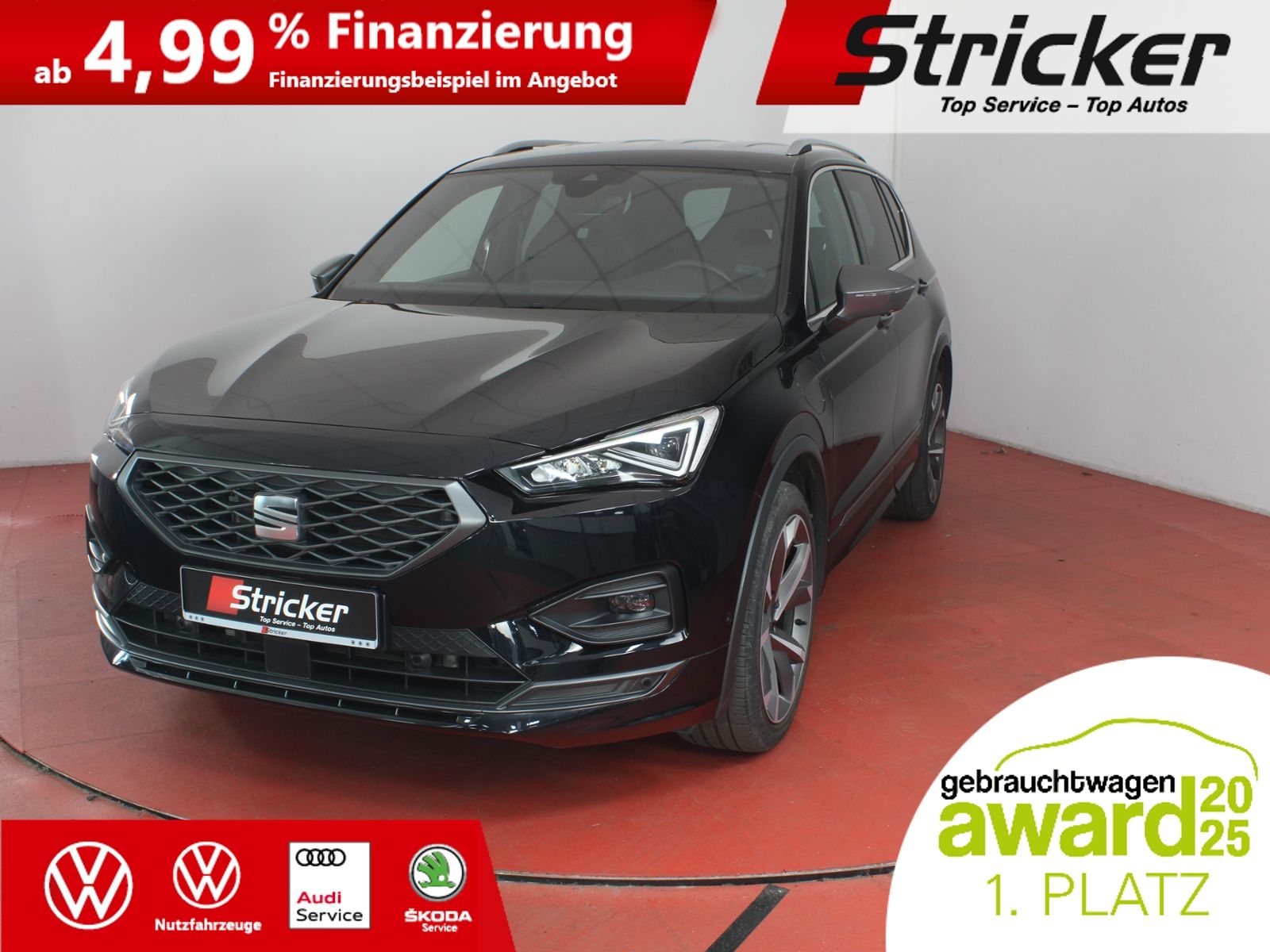 Seat Tarraco FR 1.4TSI e-Hybrid 332,-ohne Anzahlung N