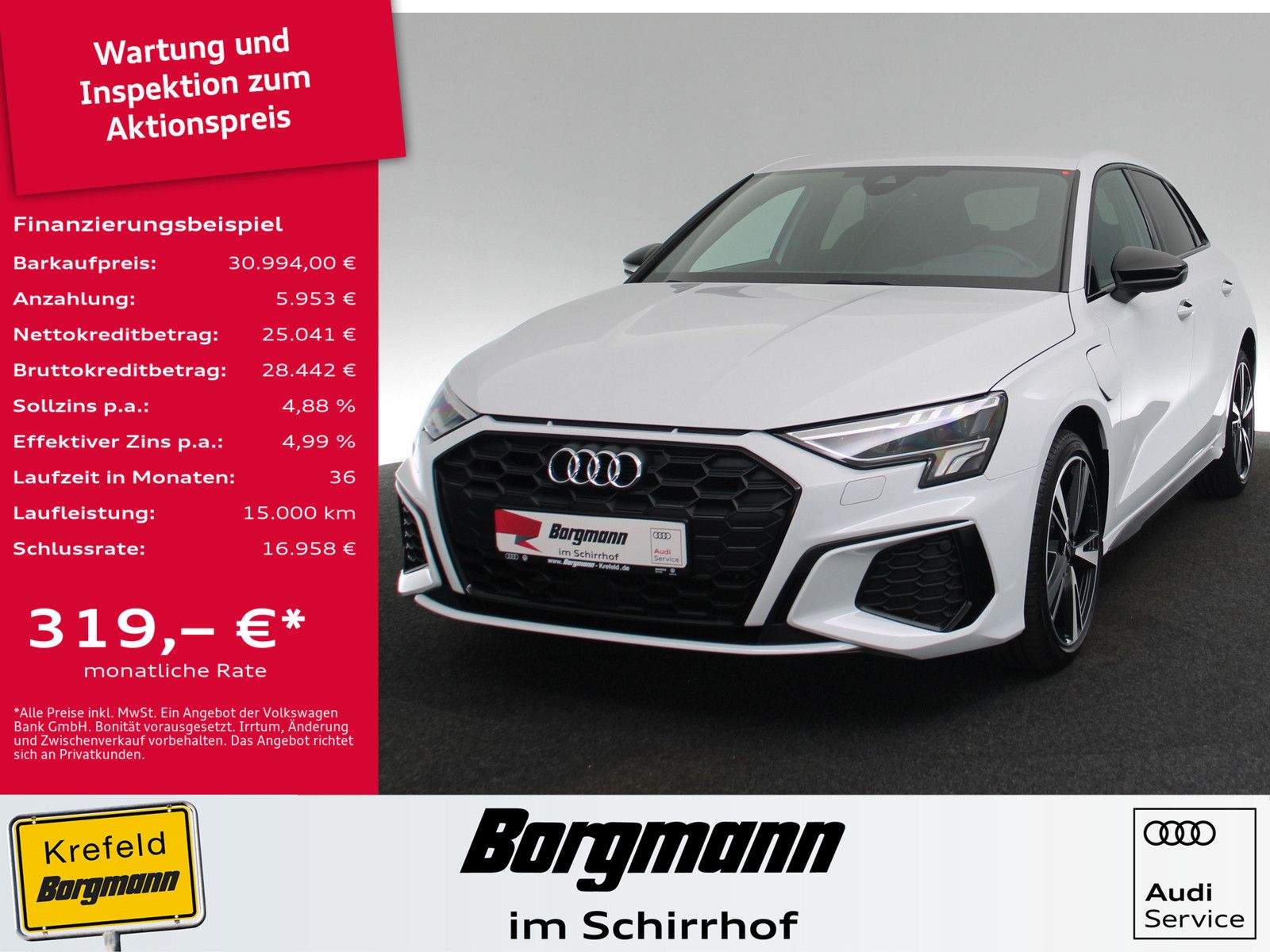 Audi A3 Sportback 45 TFSI e S line - Samsaru's Car Outlet