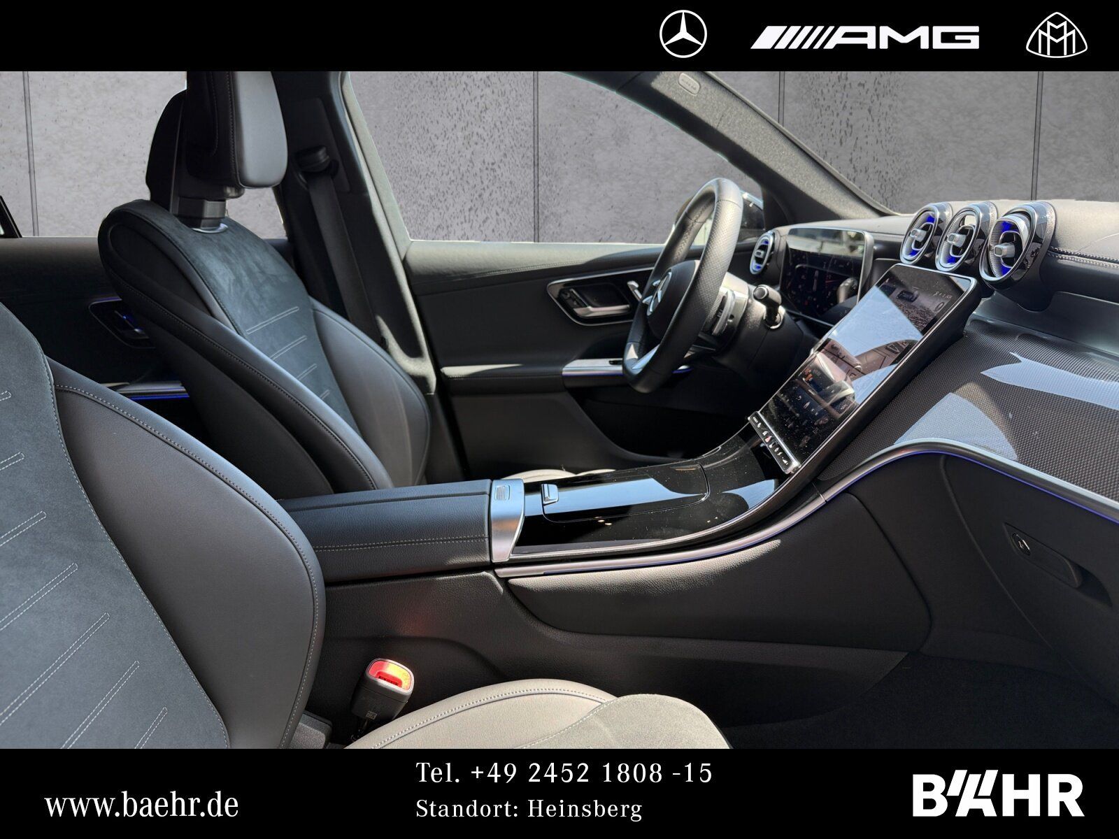 Mercedes-Benz GLC 200 d 4M AMG+Night/MBUX/LED/AHK/360°/LMR-19"