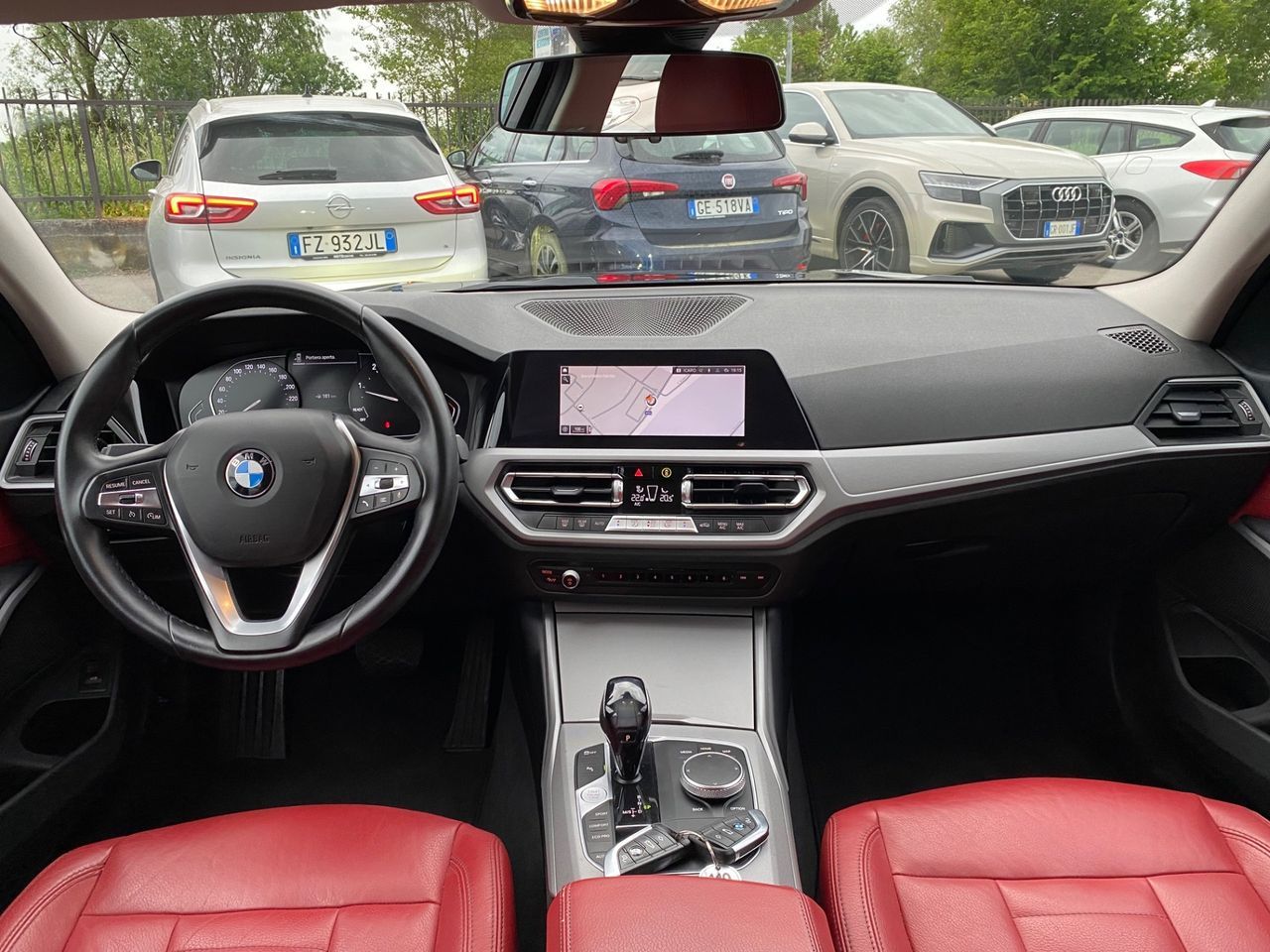 BMW 320d Sw Automatica Pelle Rossa - Samsaru's Car Outlet