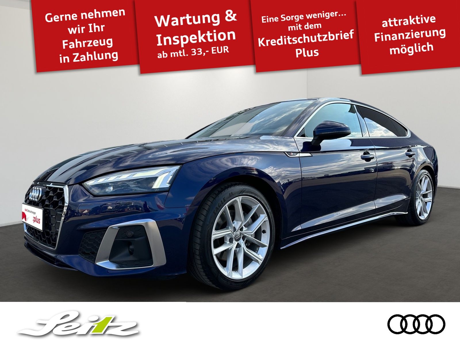 Audi A5 Sportback 40 TDI quattro S line *MATRIX*NAVI*