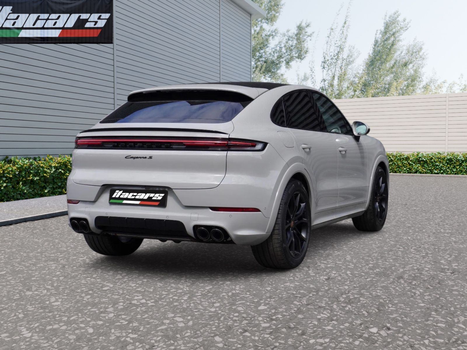 Porsche Cayenne Coupe S head-up PASM SportDesign Exclus