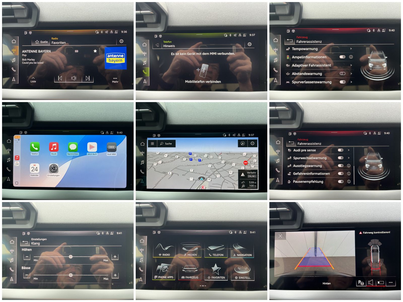 Audi A3 Sportback 35 2.0 TDI S tronic advanced Blackl