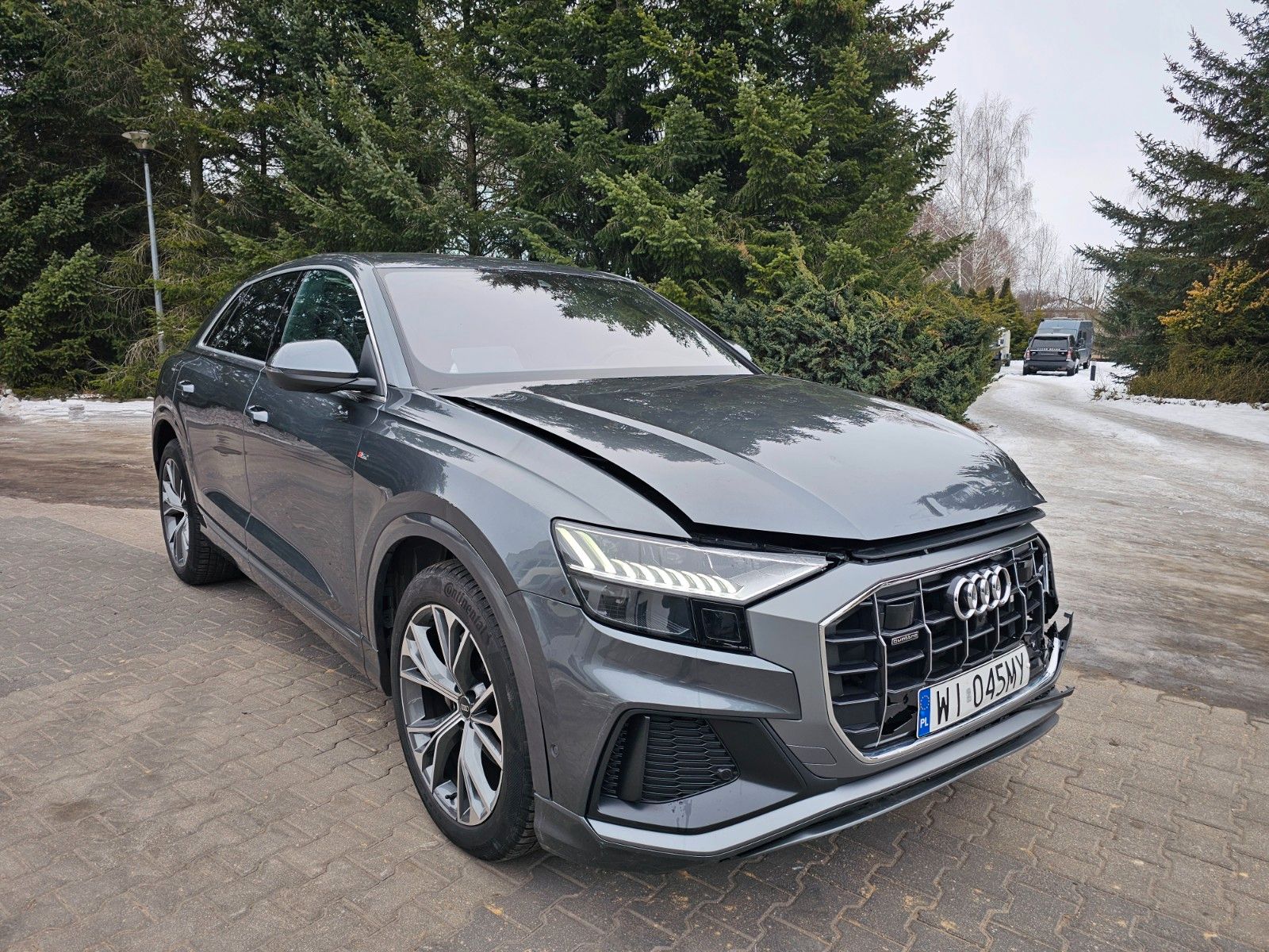 Audi Q8 45TDI quattro S-LINE Mild Hybr LEICHER UNFALL