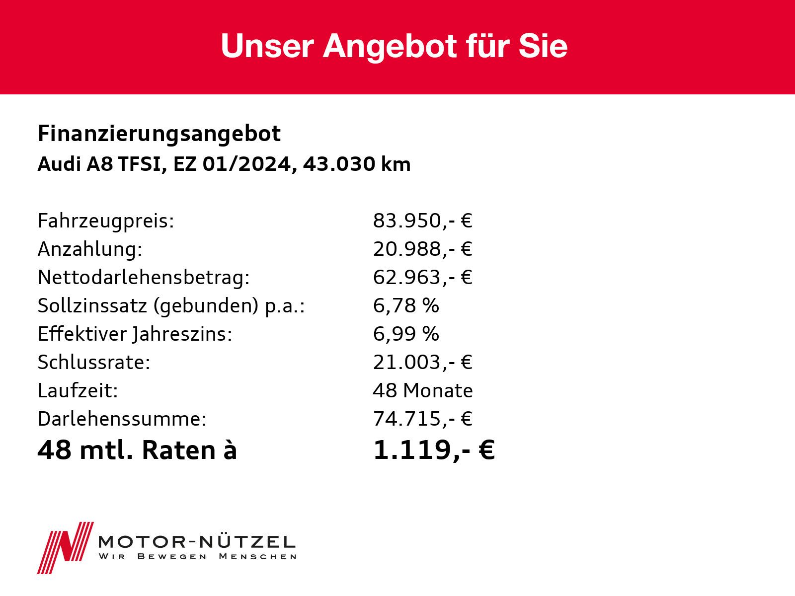 Audi A8 60 TFSI e QU - Samsaru's Car Outlet