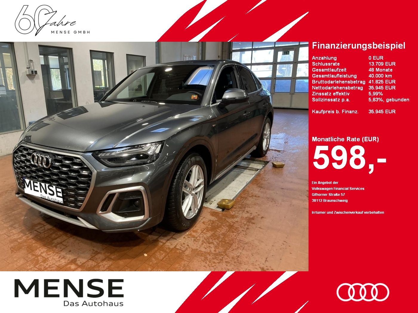 Audi Q5 Sportback 55 TFSI e quattro S tronic S line