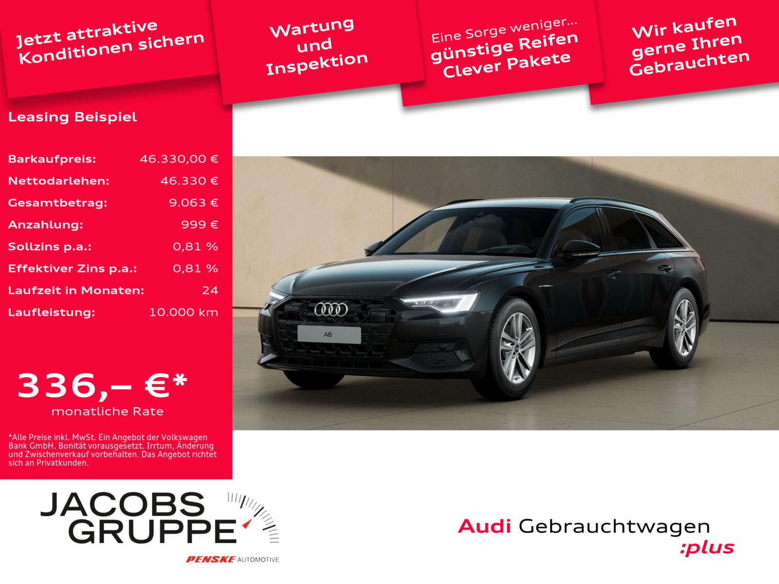 Audi A6 Avant 40 TDI advanced - Samsaru's Car Outlet