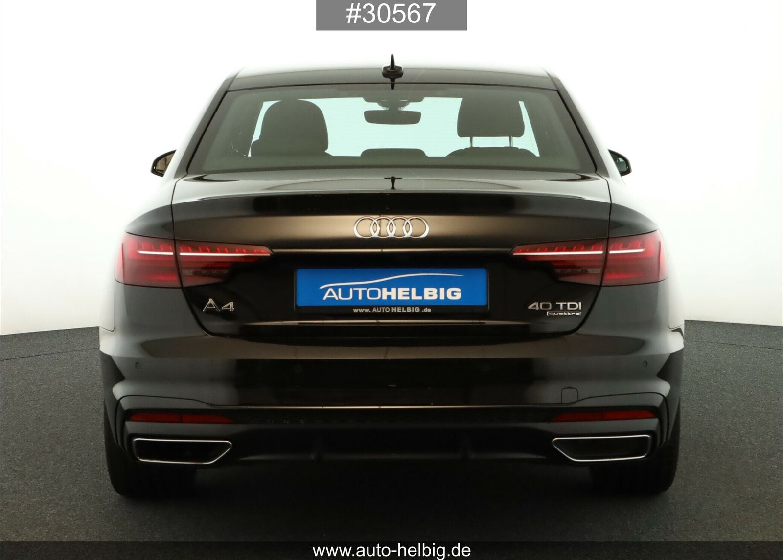 Audi A4 Lim. 40 TDI quattro S line #Black#LED#Virtual